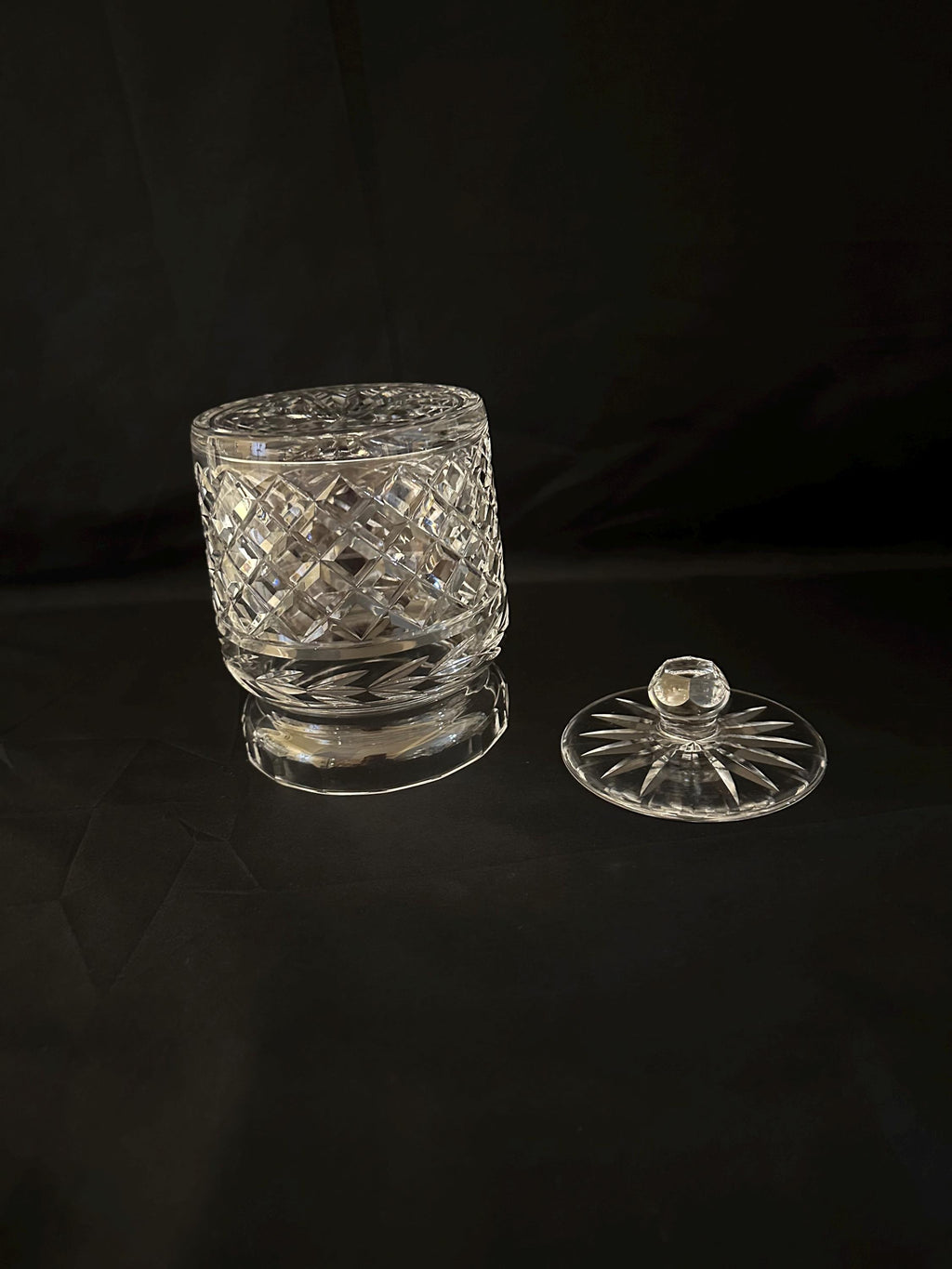 Waterford Glandore Biscuit Barrel Cookie Jar