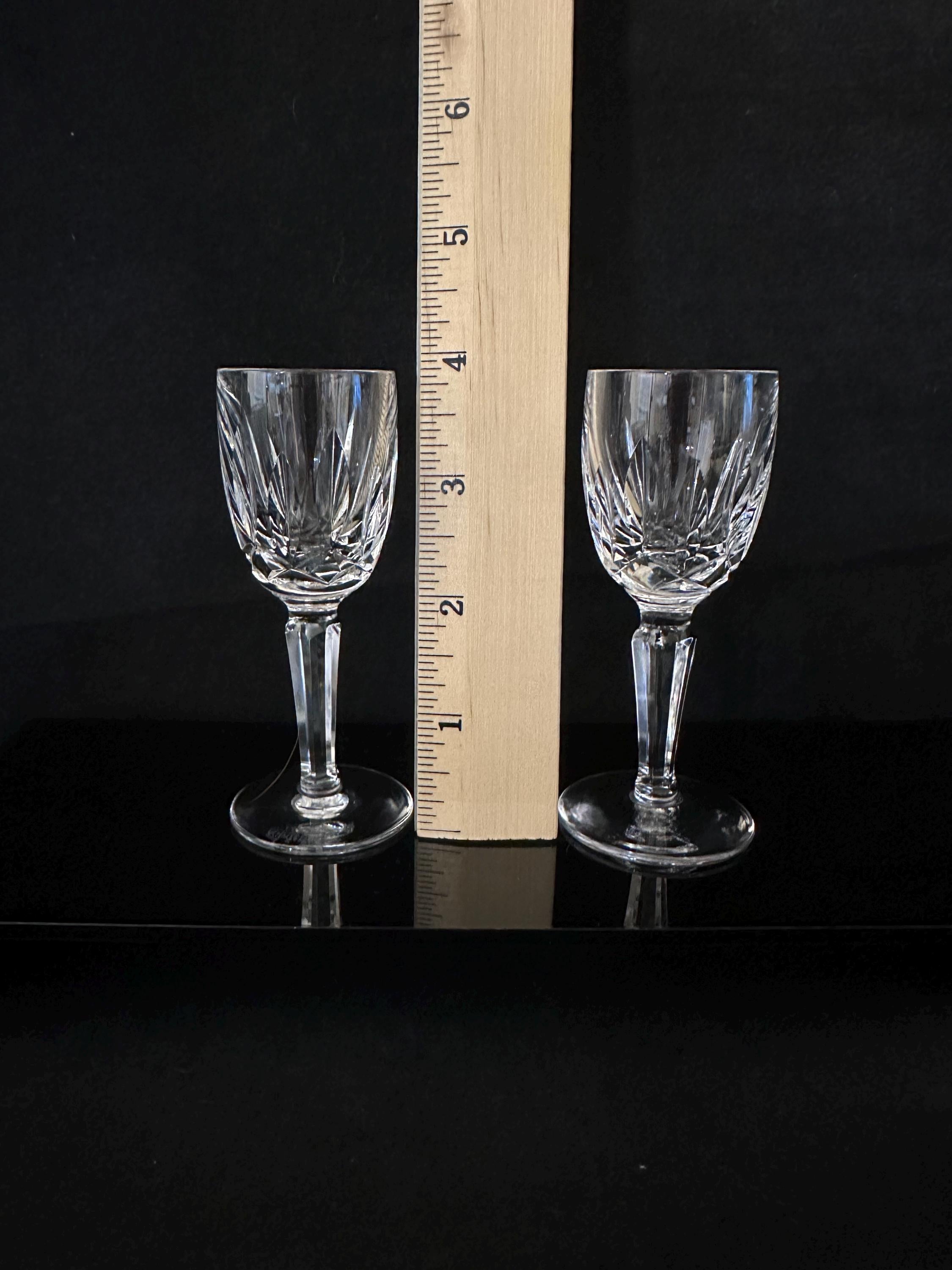 2 Waterford Crystal Kildare Cordial Glasses