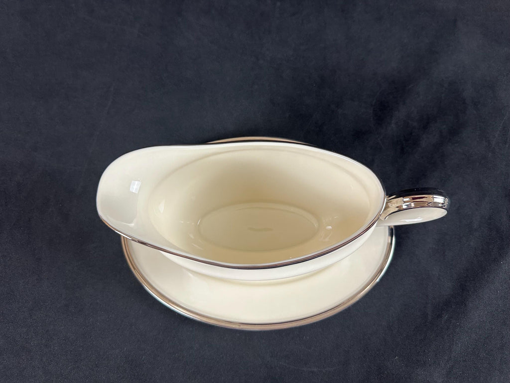 Lenox Solitaire Gravy Boat and Underplate