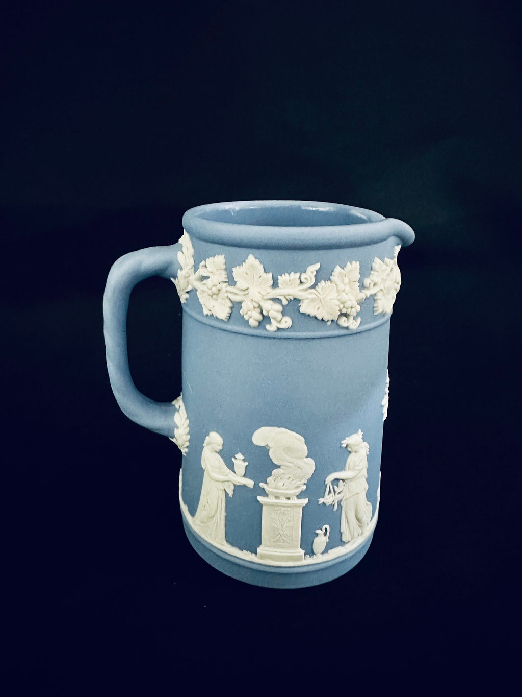 Wedgwood Cream on Lavender Pitcher