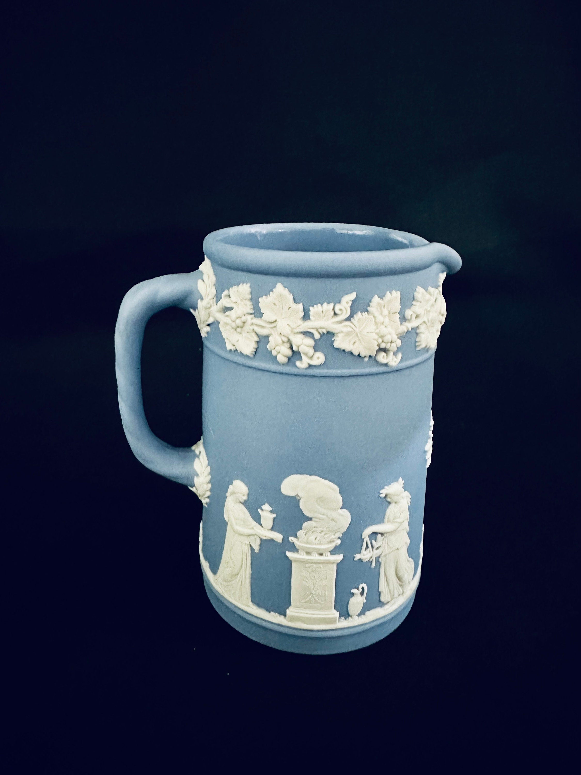 Wedgwood Cream on Lavender Pitcher
