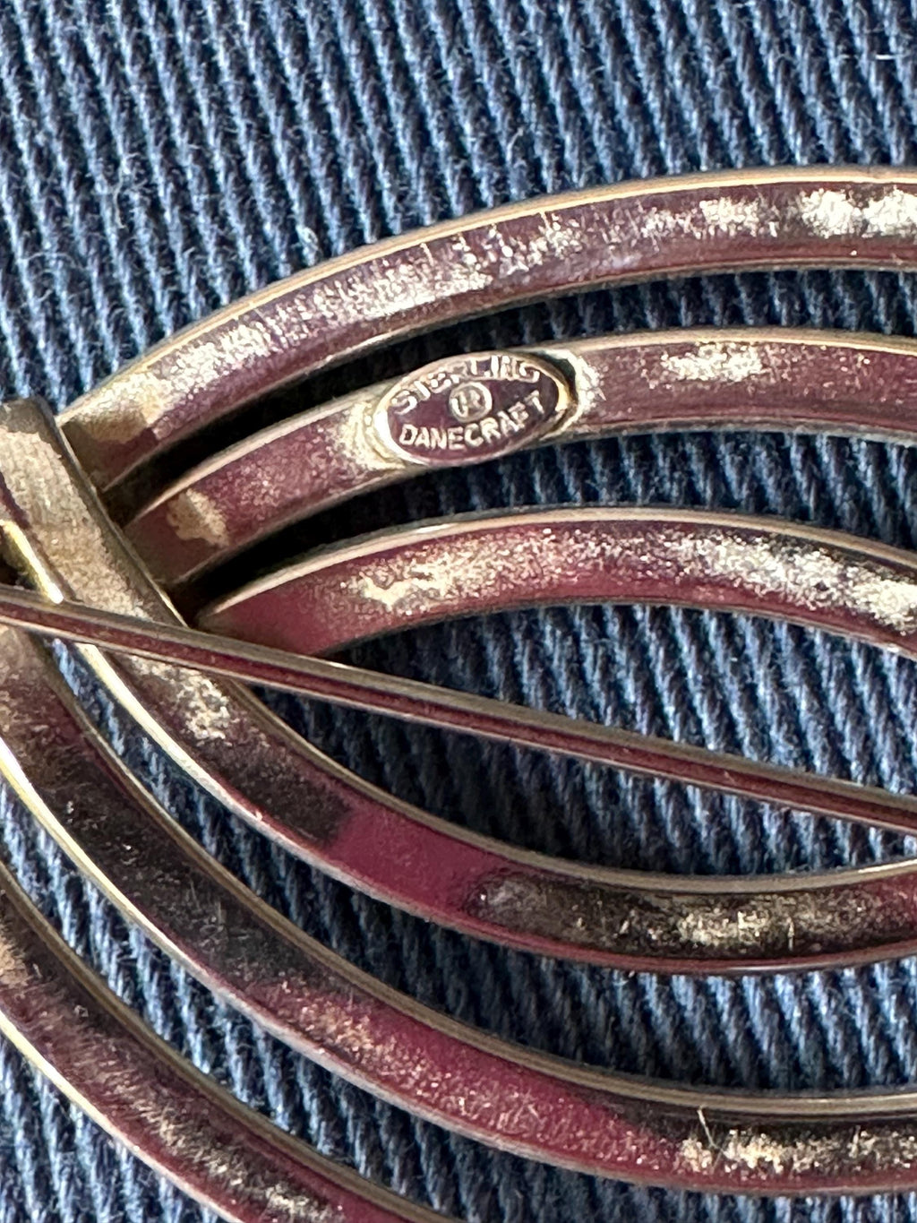 Sterling Silver Danecraft Brooch