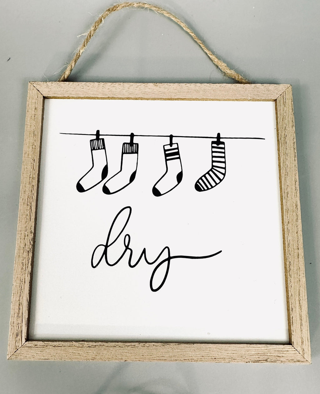 4 Framed Laundry Room Signs
