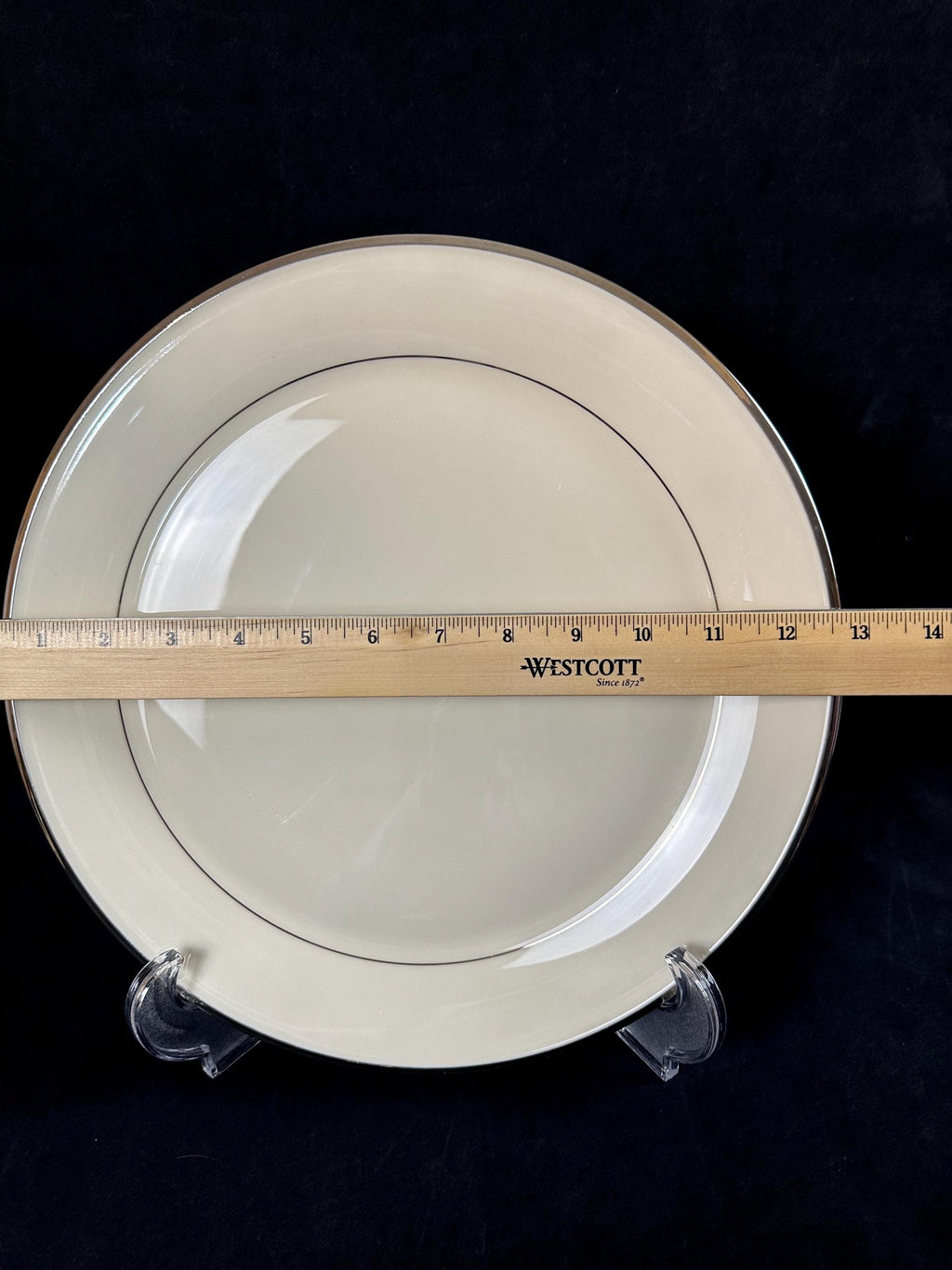 Lenox Solitaire Chop Plate Round Platter Serving Tray