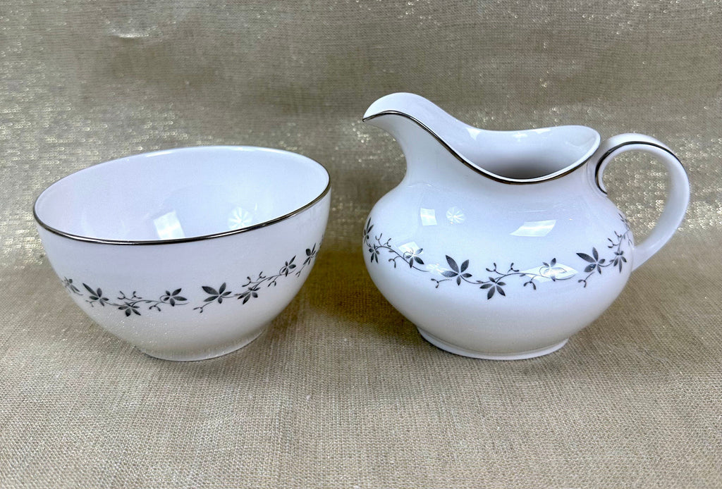 Royal Doulton Cadence Creamer and Sugar Bowl