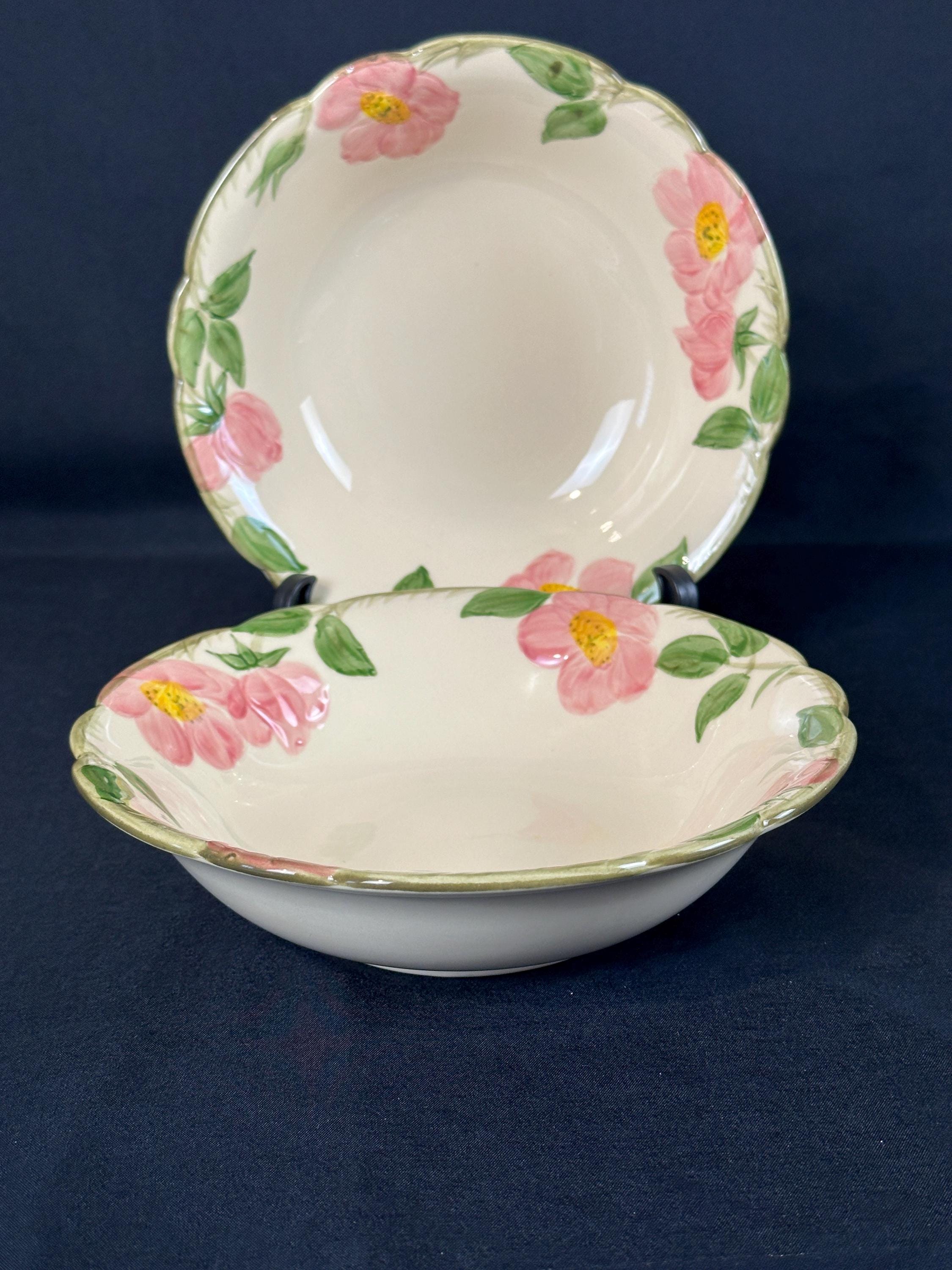 2 Franciscan Desert Rose Serving Bowls USA
