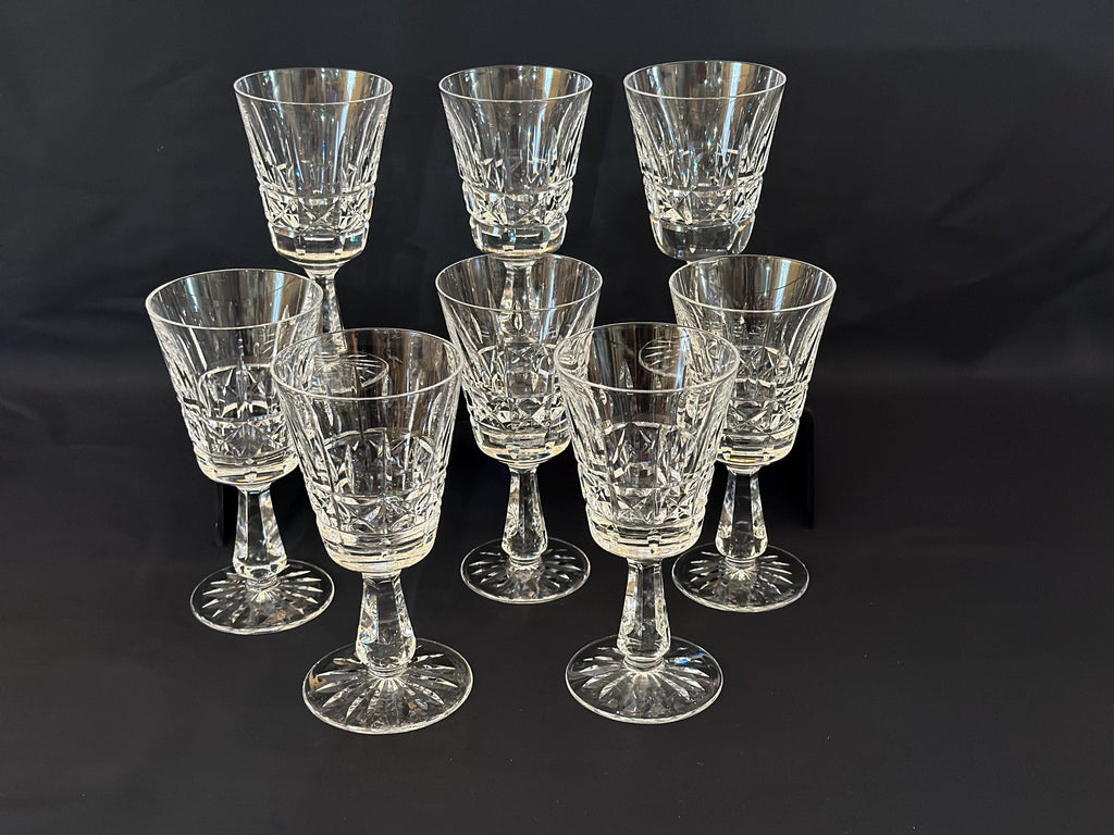 A Set Of 8 Waterford Kylemore Claret Glasses