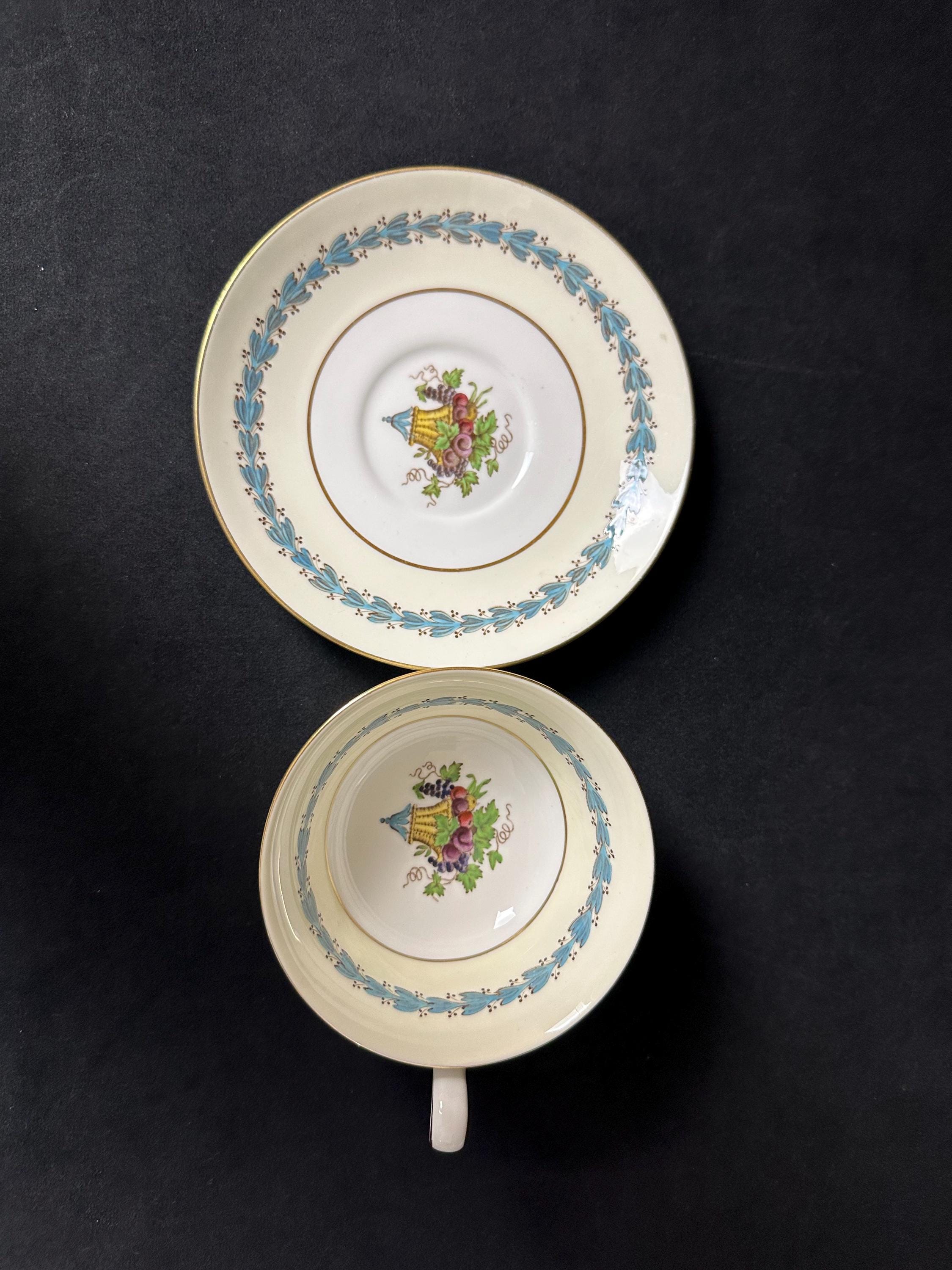 3 Wedgwood Appledore Teacups and Saucers