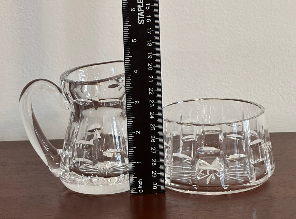 Waterford Crystal Creamer and Sugar Bowl