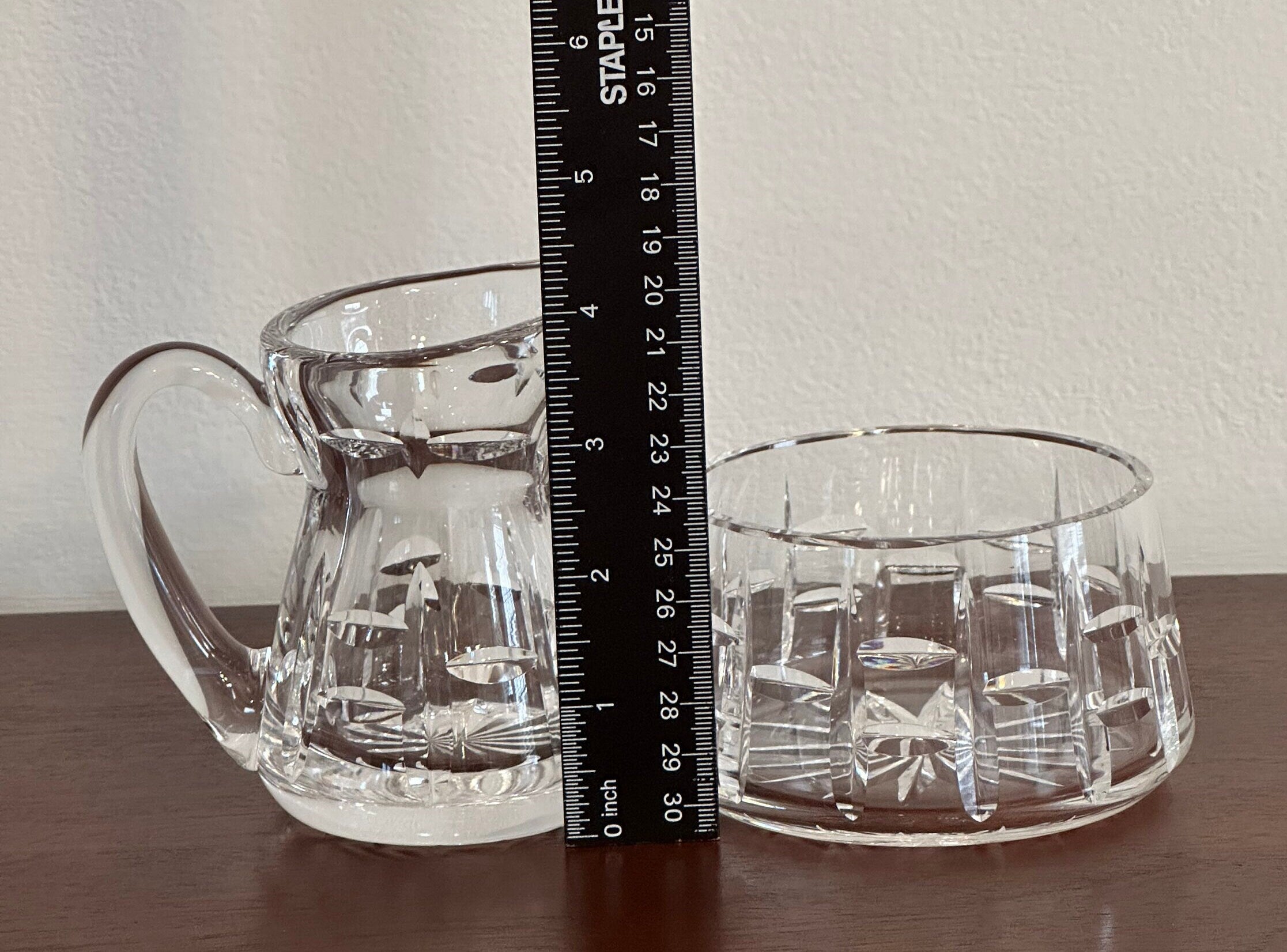 Waterford Crystal Creamer and Sugar Bowl
