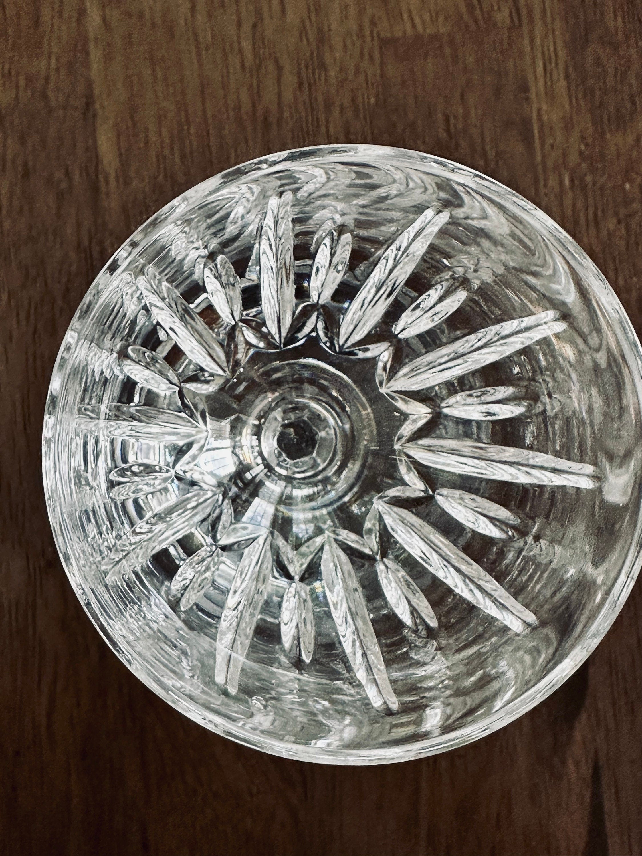 2 Lenox Clarity Crystal Wine Glasses