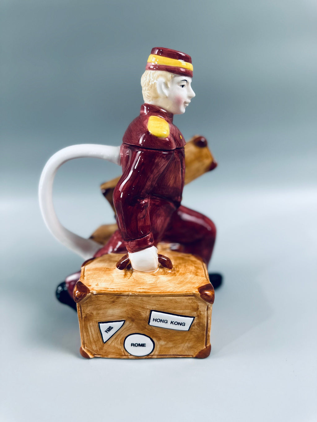 Adorable Bellhop Teapot
