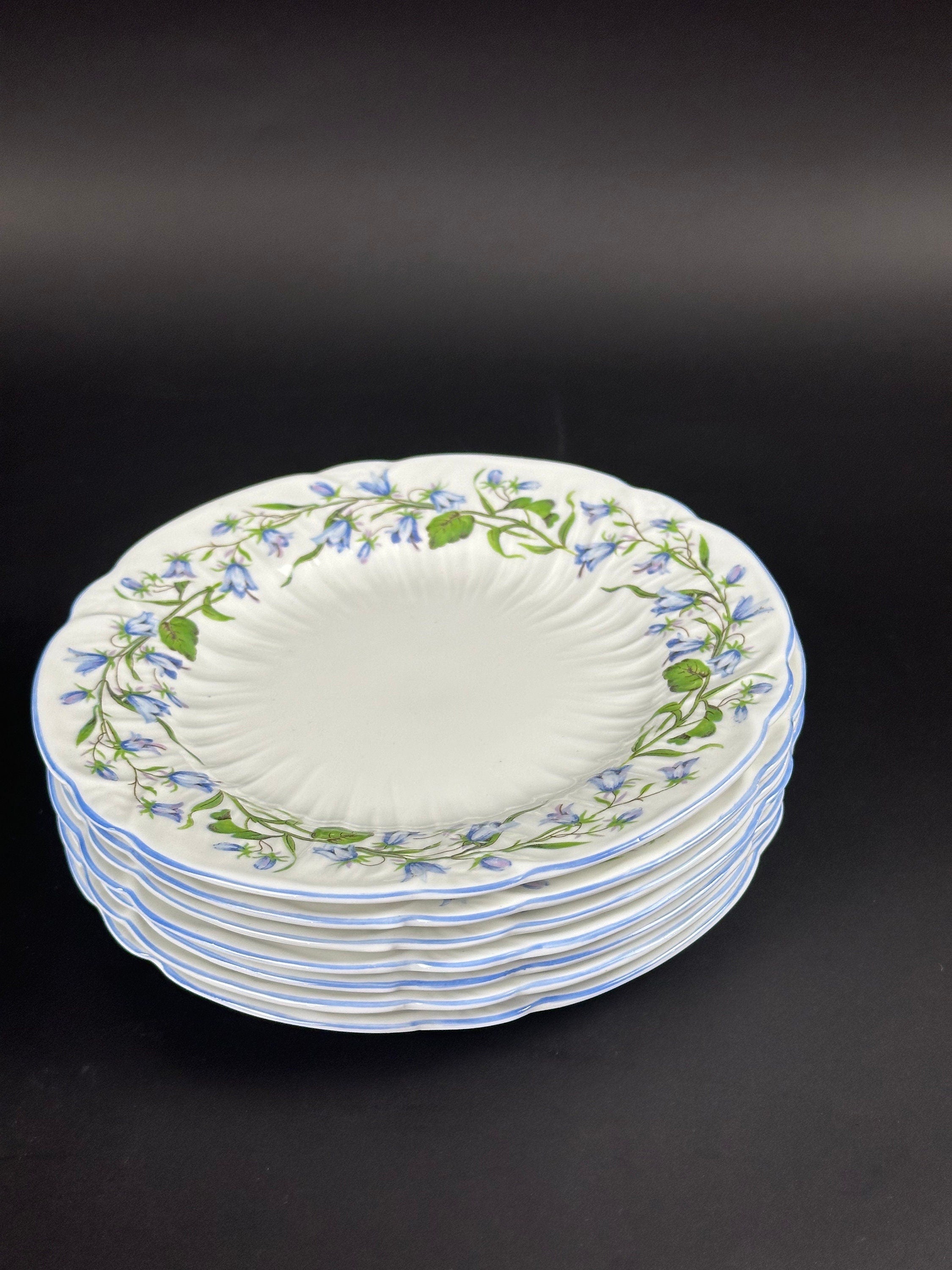 7 Shelley Harebell Dessert/Pie Plates