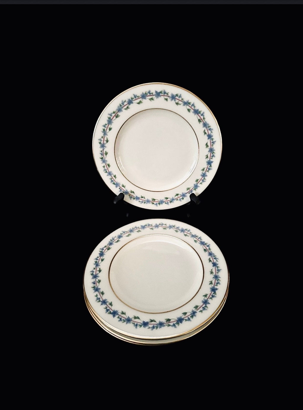 4 Lenox Caprice Bread Plates