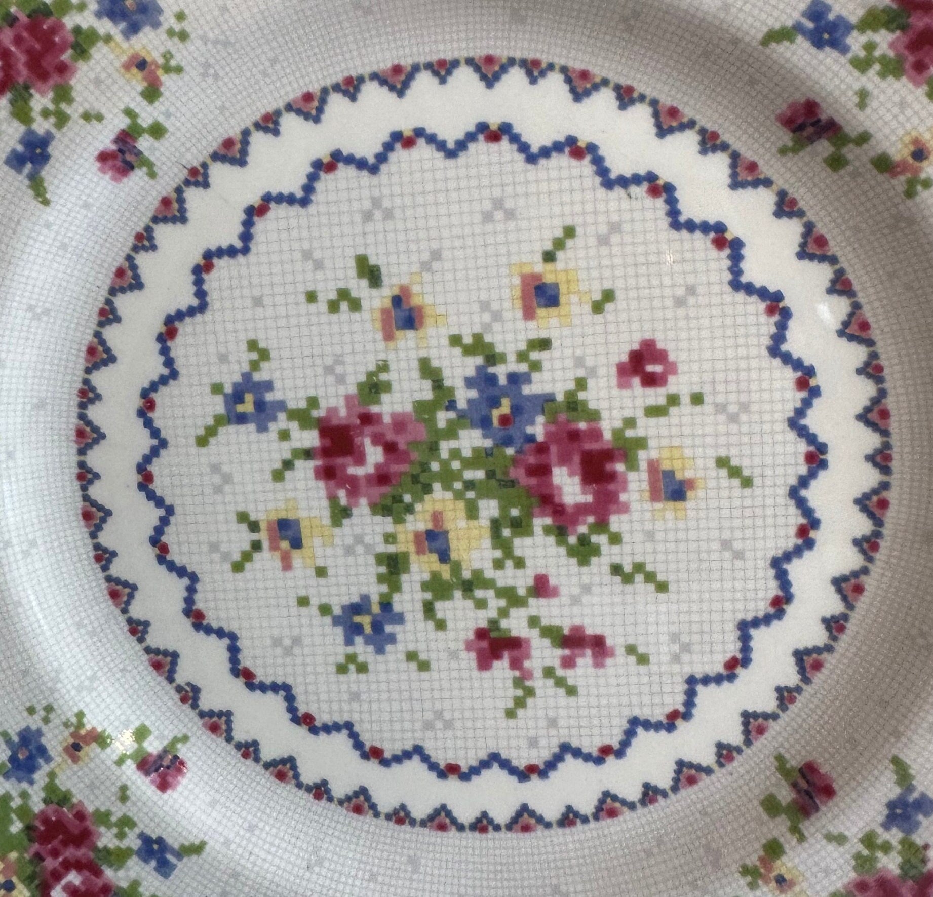 Royal Albert Petite Point Cake Plate