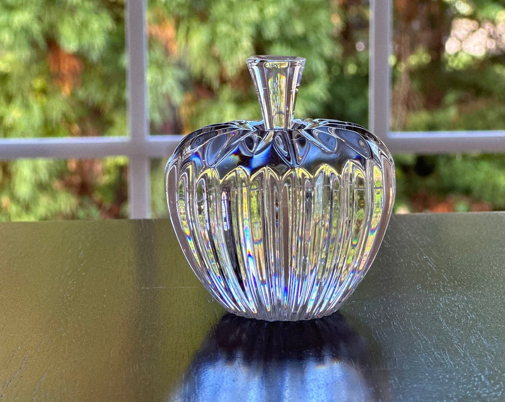 Waterford Crystal Apple Paperweight