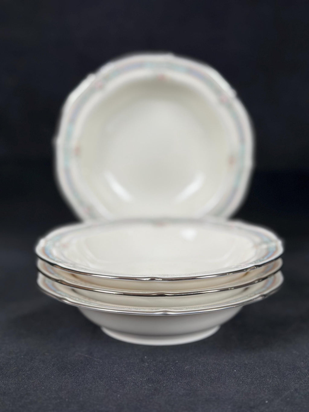 4 Noritake Rothschild Fruit Bowls