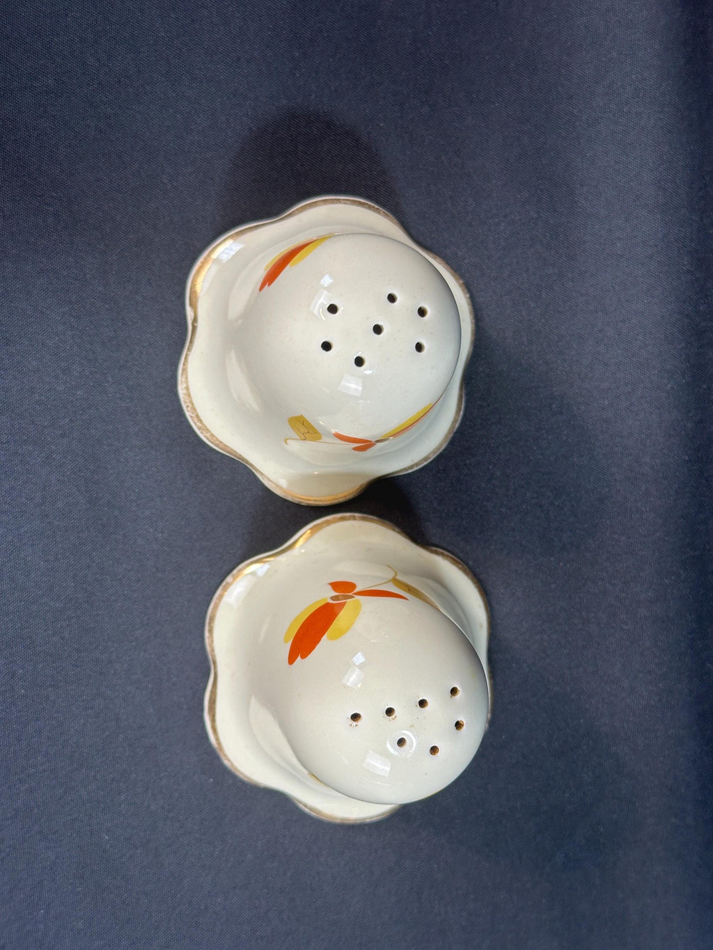 Hall Pottery Autumn Leaf Hostess Set