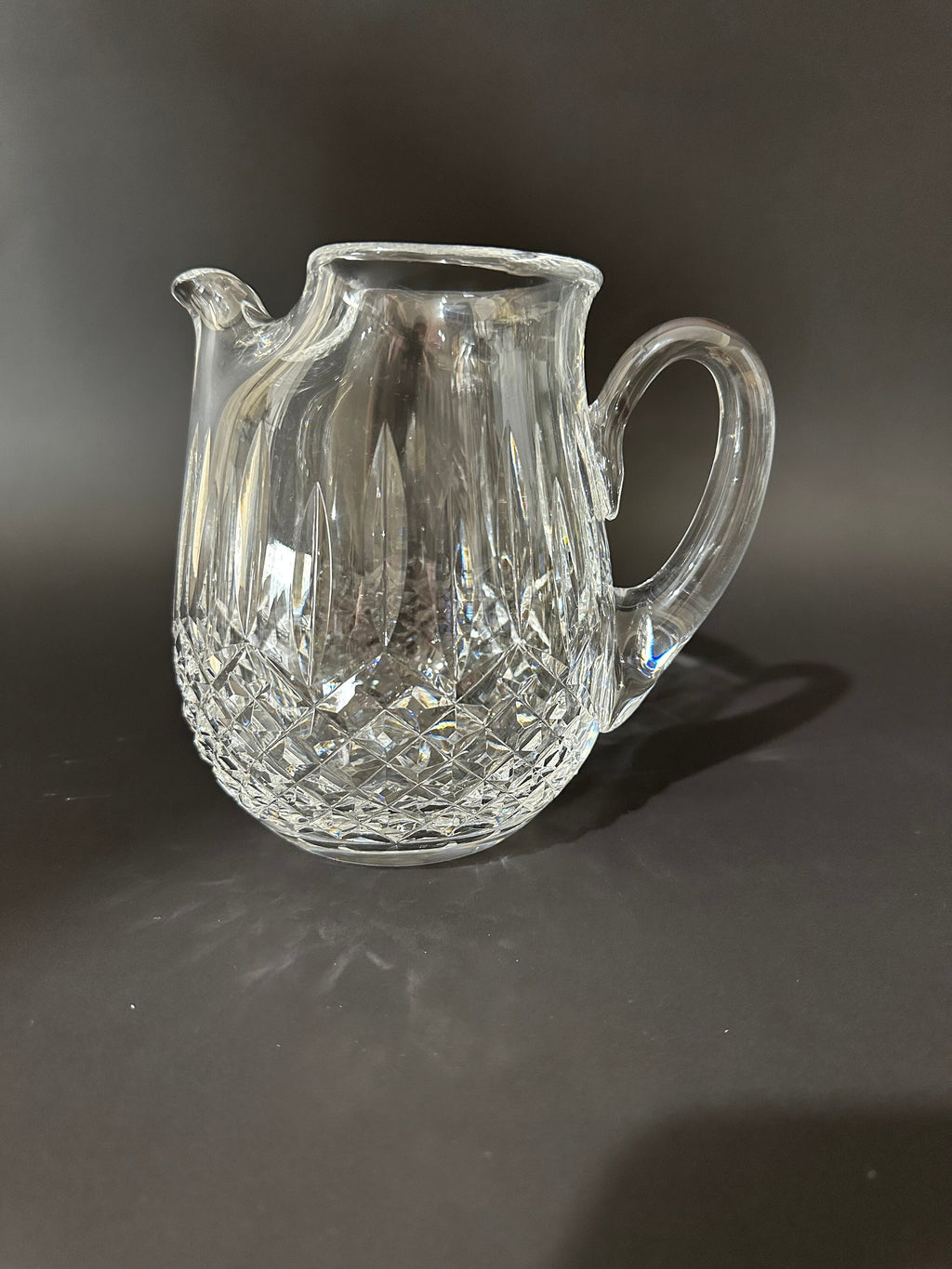 Waterford Crystal Pitcher in the Lismore Pattern