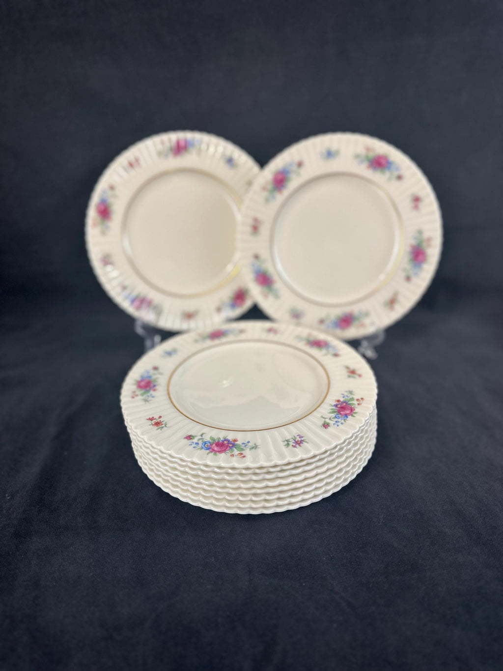 9 Lenox Pavlova Salad Plates