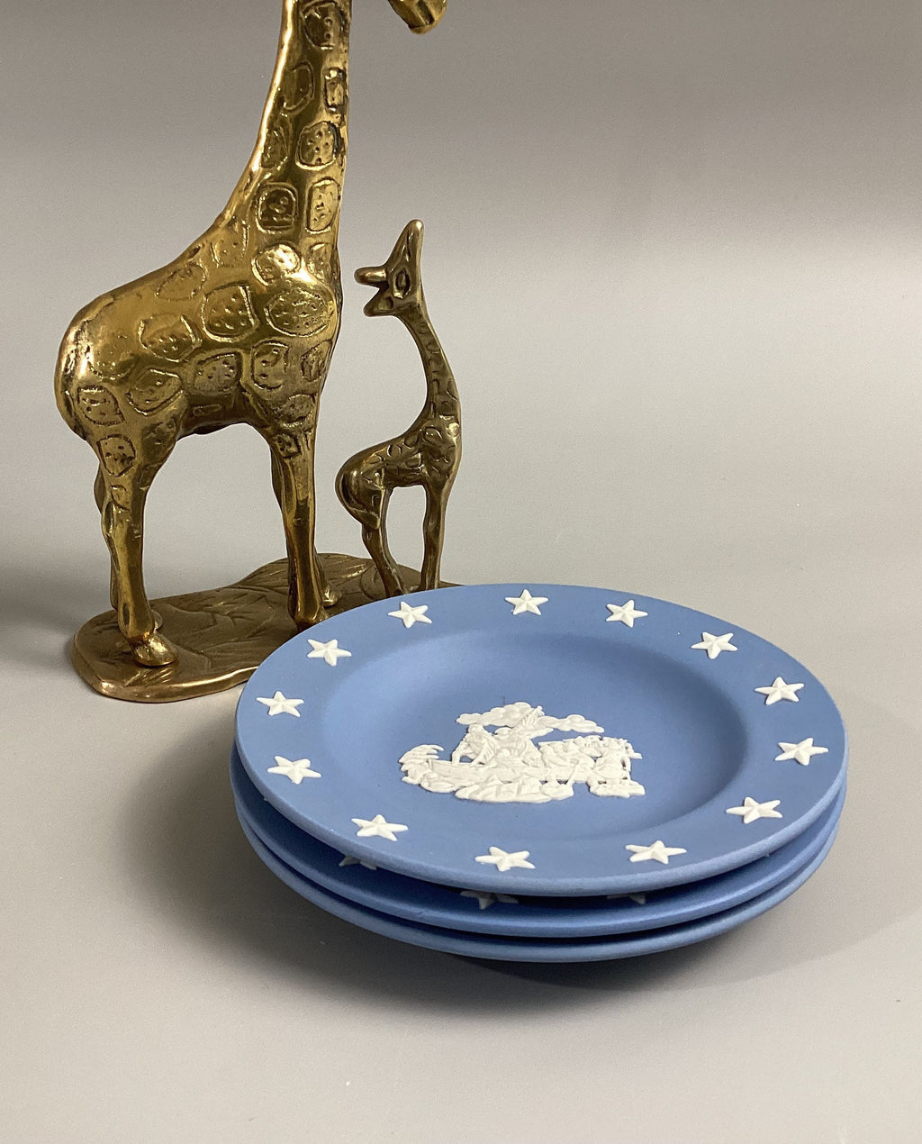 Three Wedgwood Jasperware  Trinket Dishes