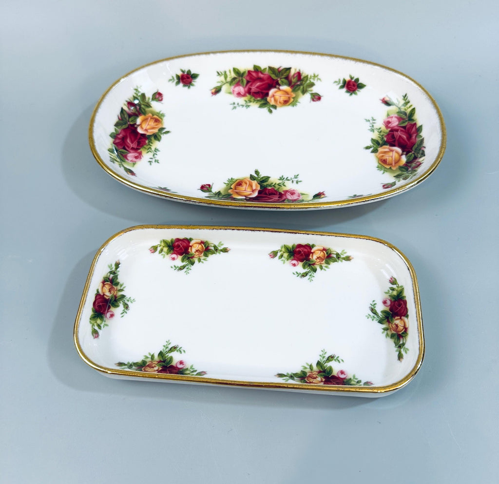 Old Country Roses by Royal Albert 5 Small Serving Pieces