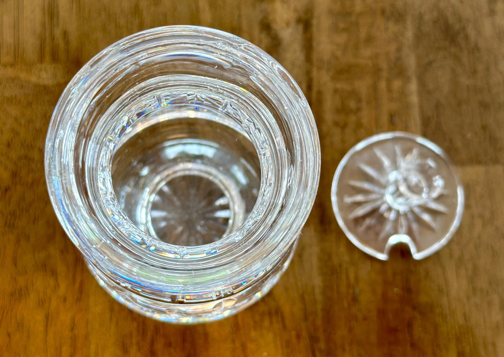 Waterford Jam Jelly Honey Crystal Jar