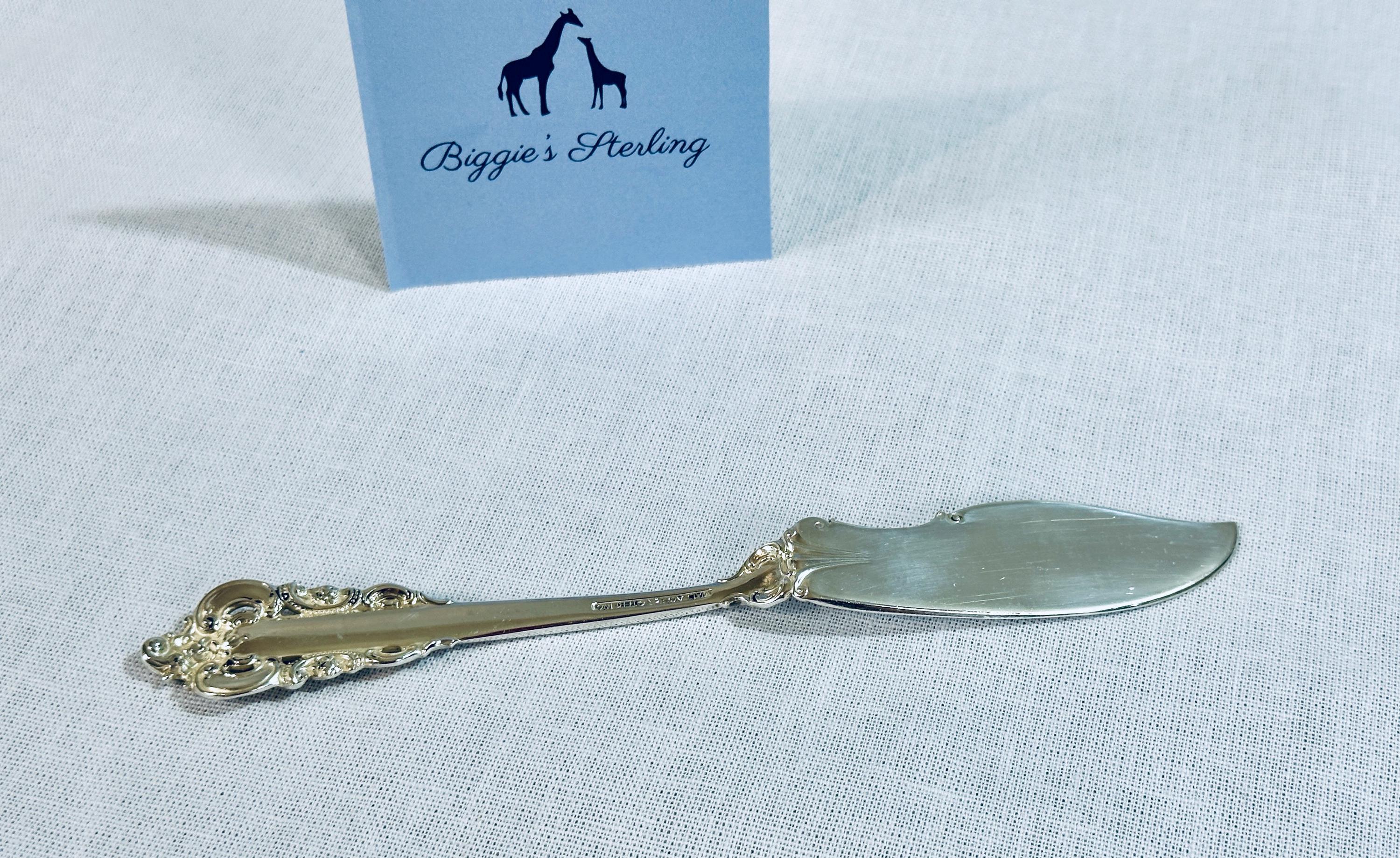 Wallace Grand Baroque Master Butter Knife