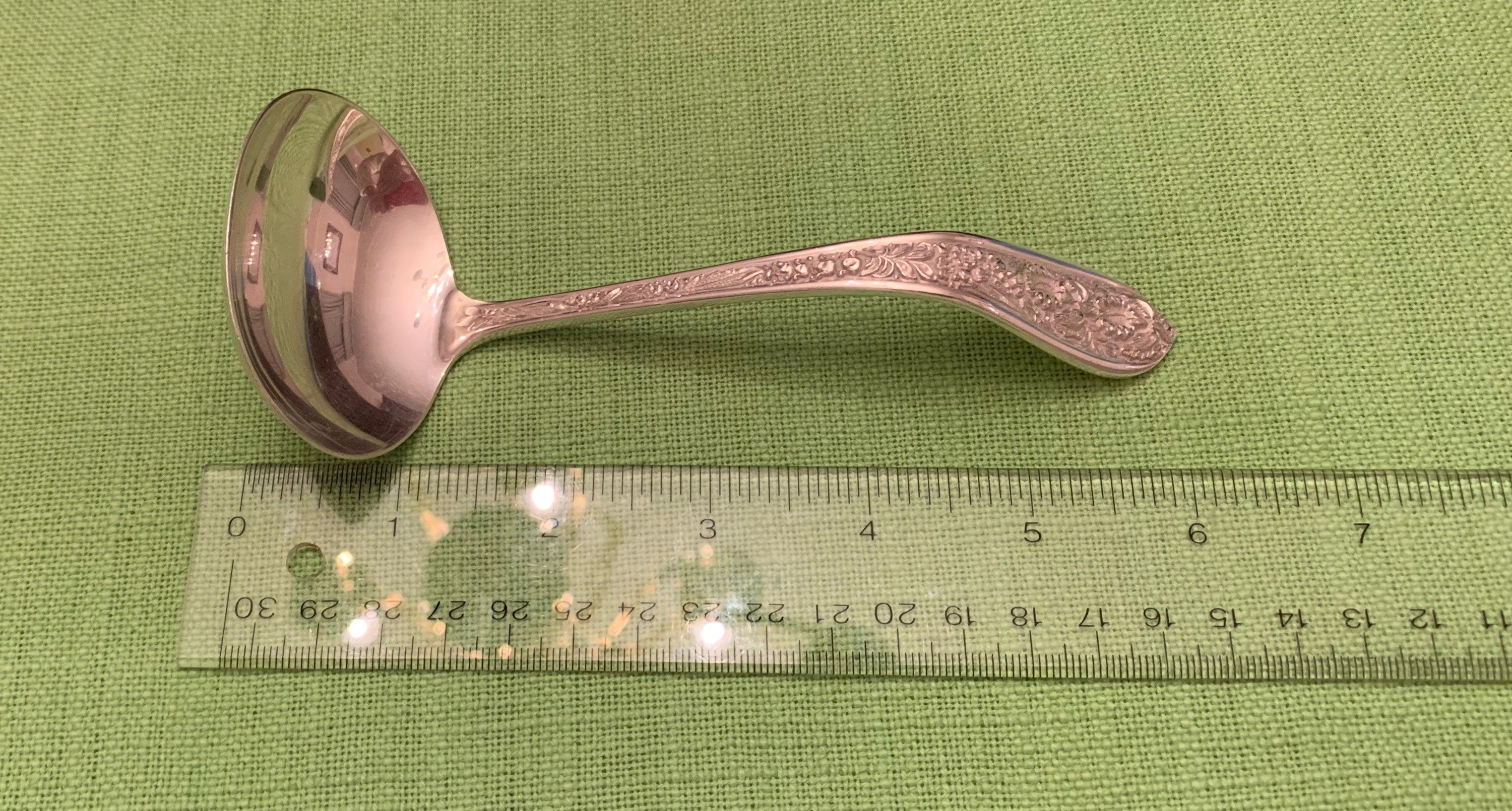 Stieff Sterling Corsage Gravy Ladle