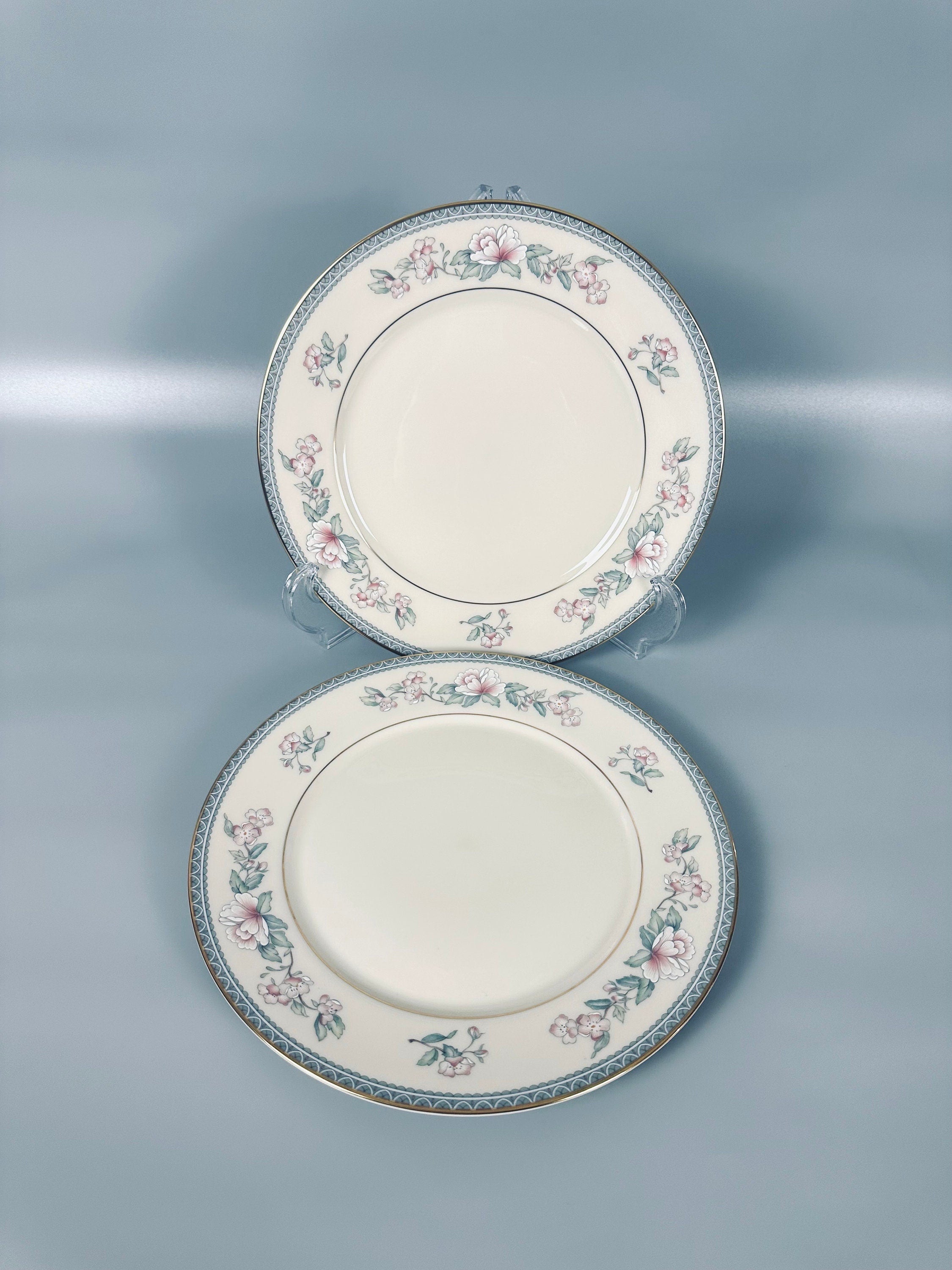 2 Lenox Serenade Dinner Plates