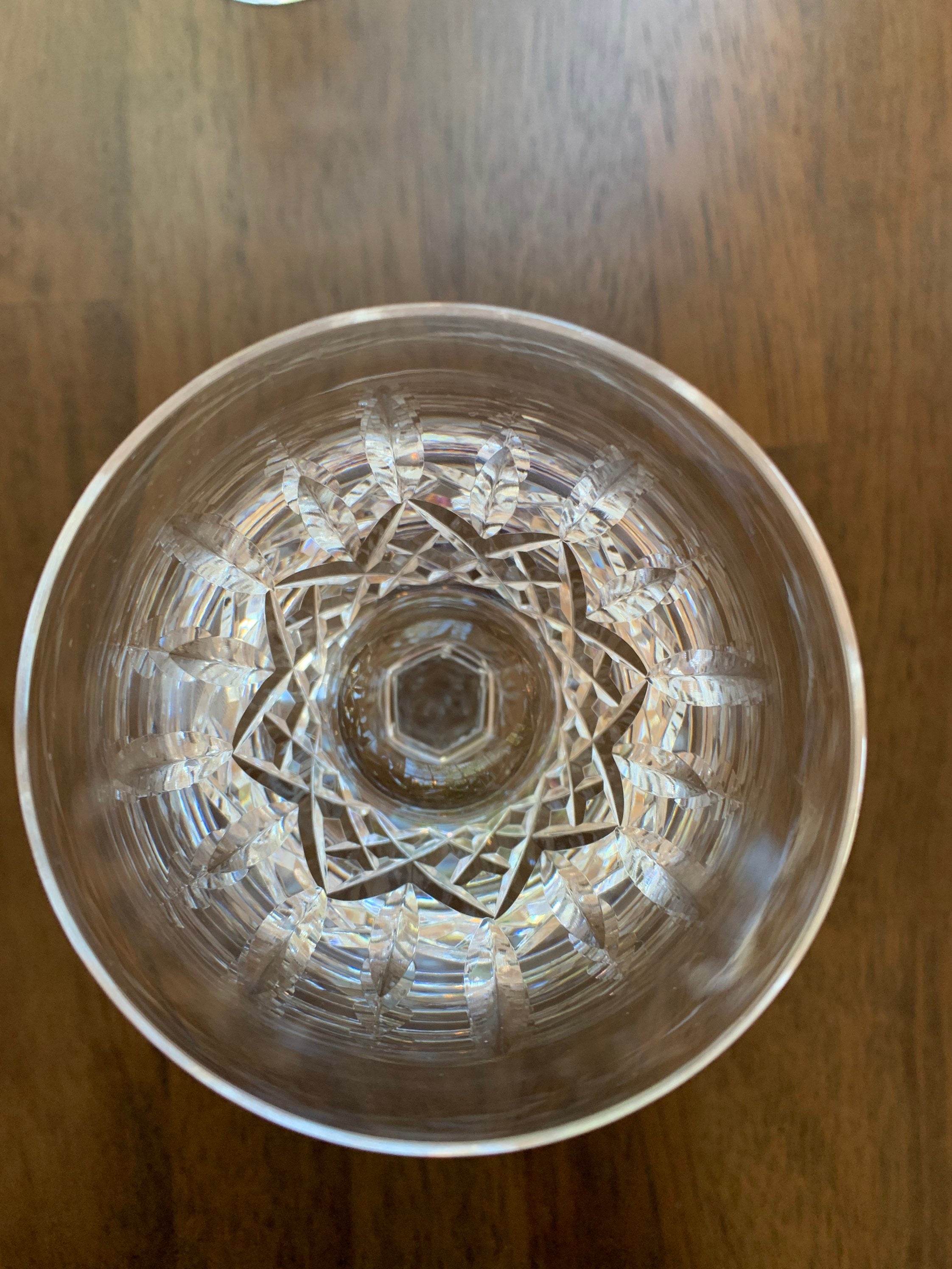 2 Waterford Crystal Lismore Claret Glasses