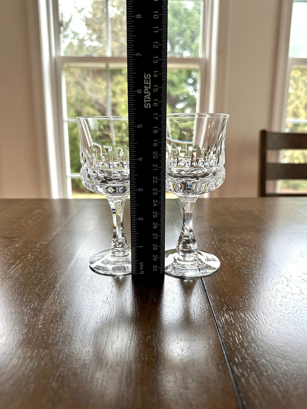 2 Kosta Boda Prince Crystal Water Goblets