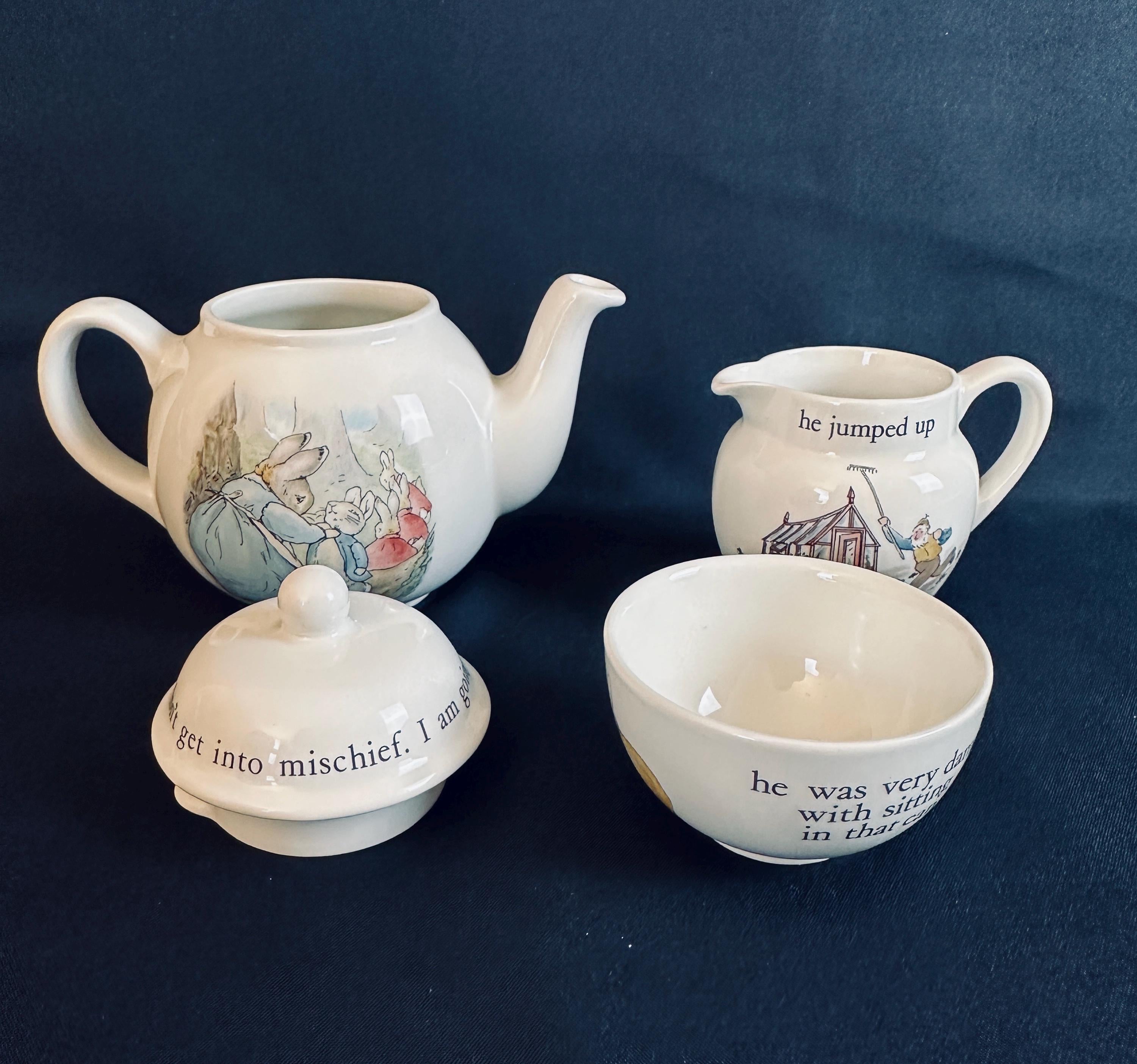 Wedgwood Peter Rabbit Tea Set