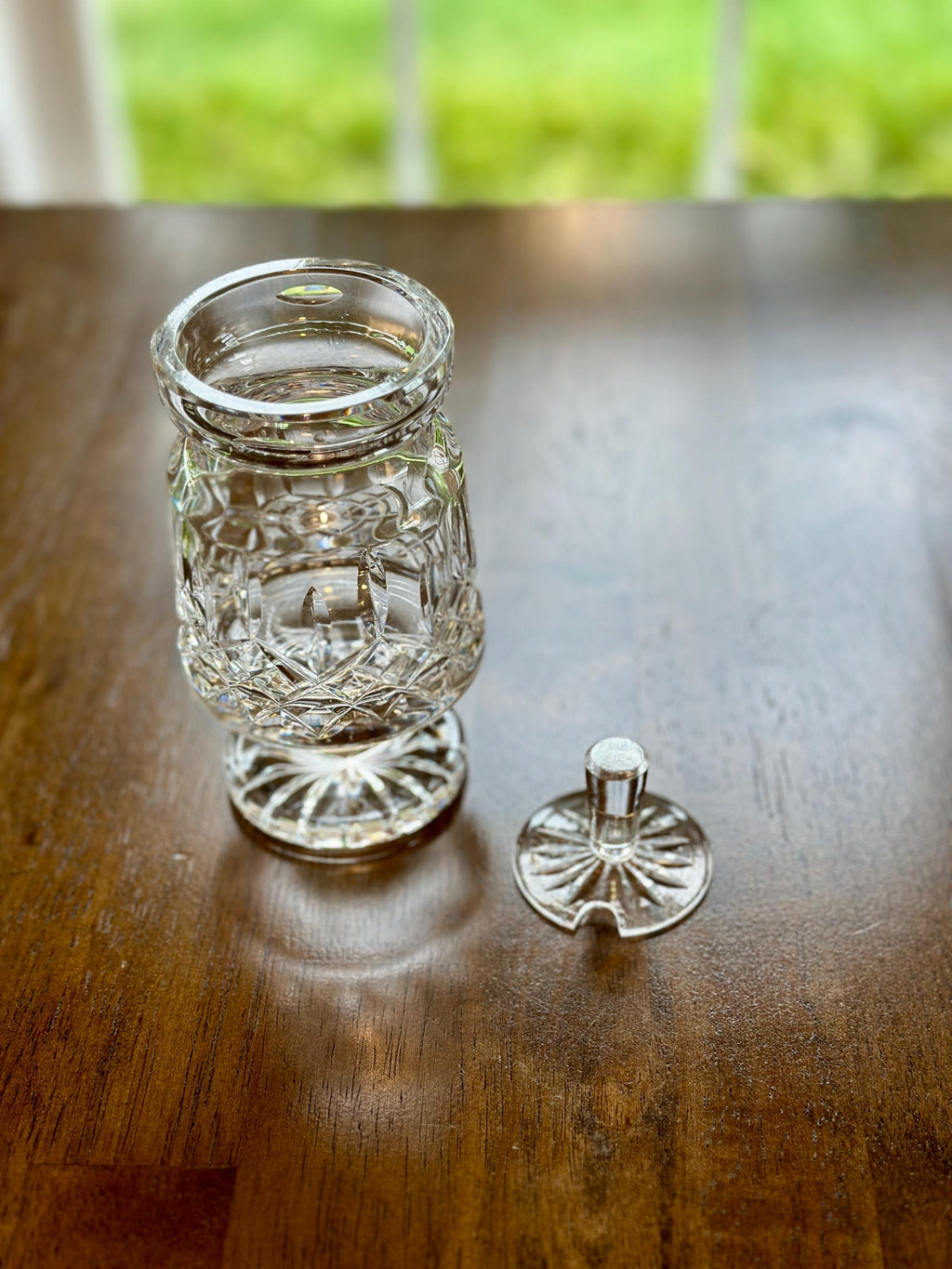 Waterford Jam Jelly Honey Crystal Jar