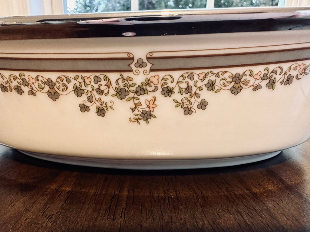 Lenox Lace Point Large Oval Serving Bowl