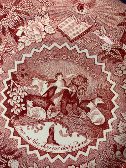 1830s Ralph Stevenson Pottery Millenium Plate