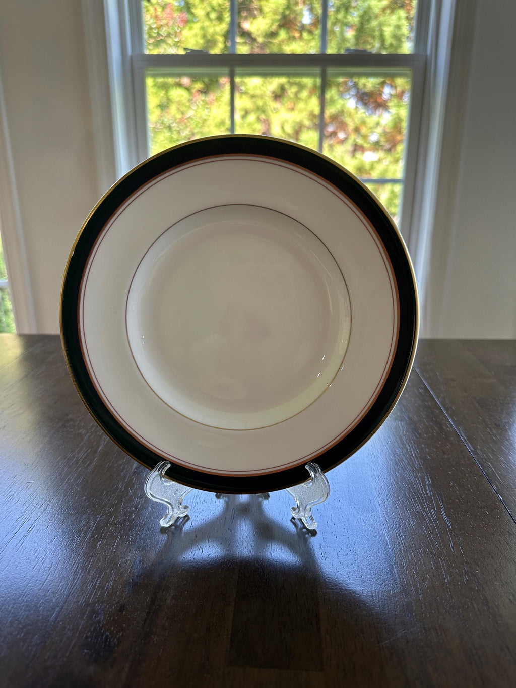 2 Royal Worcester Howard Leather Green Salad Plates