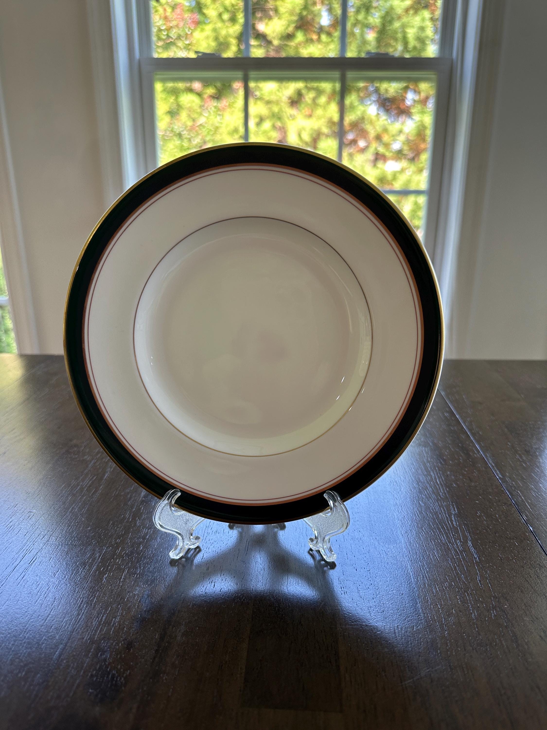 2 Royal Worcester Howard Leather Green Salad Plates
