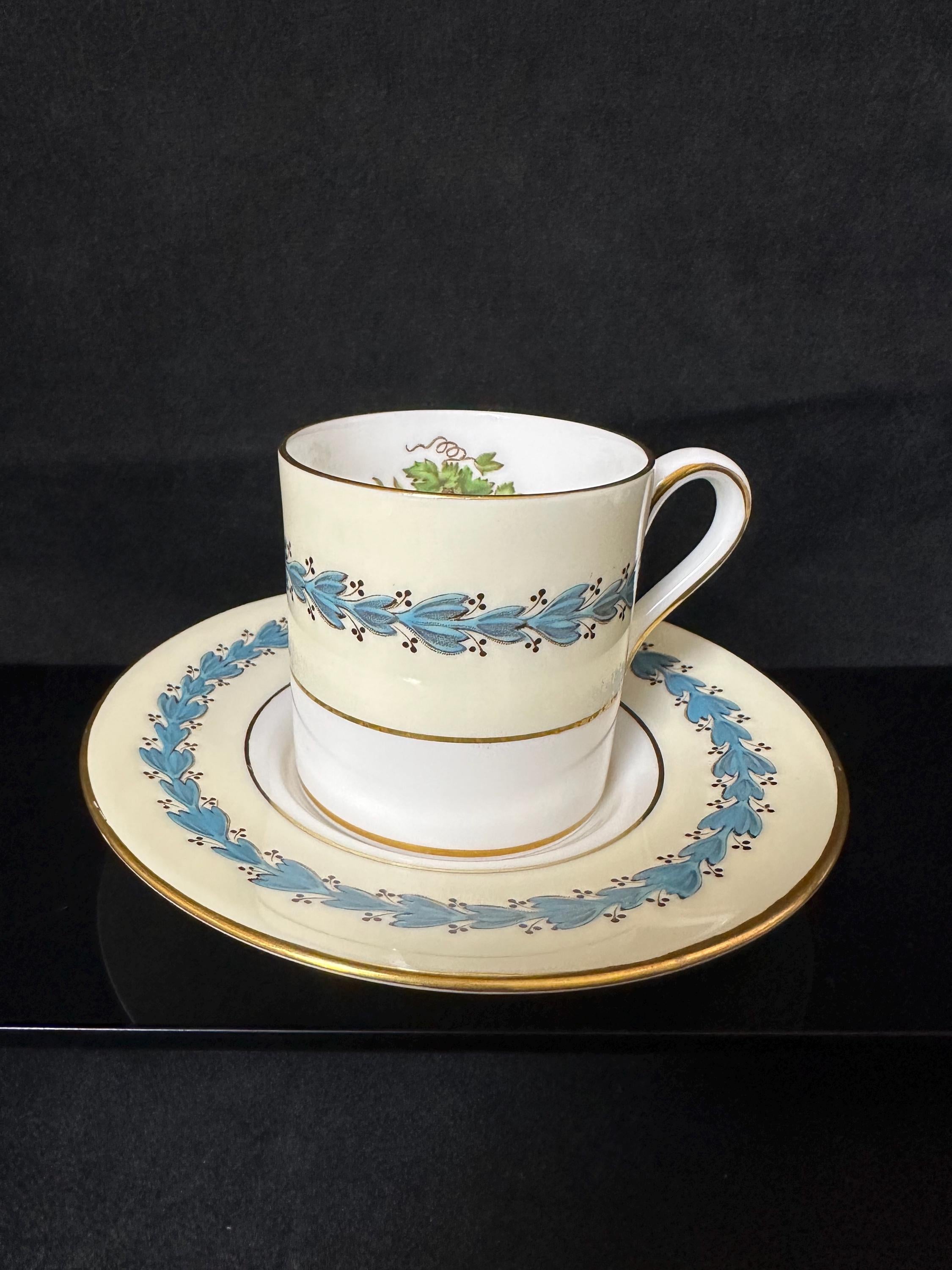 11 Wedgwood Appledore Demitasse Cups and Saucers