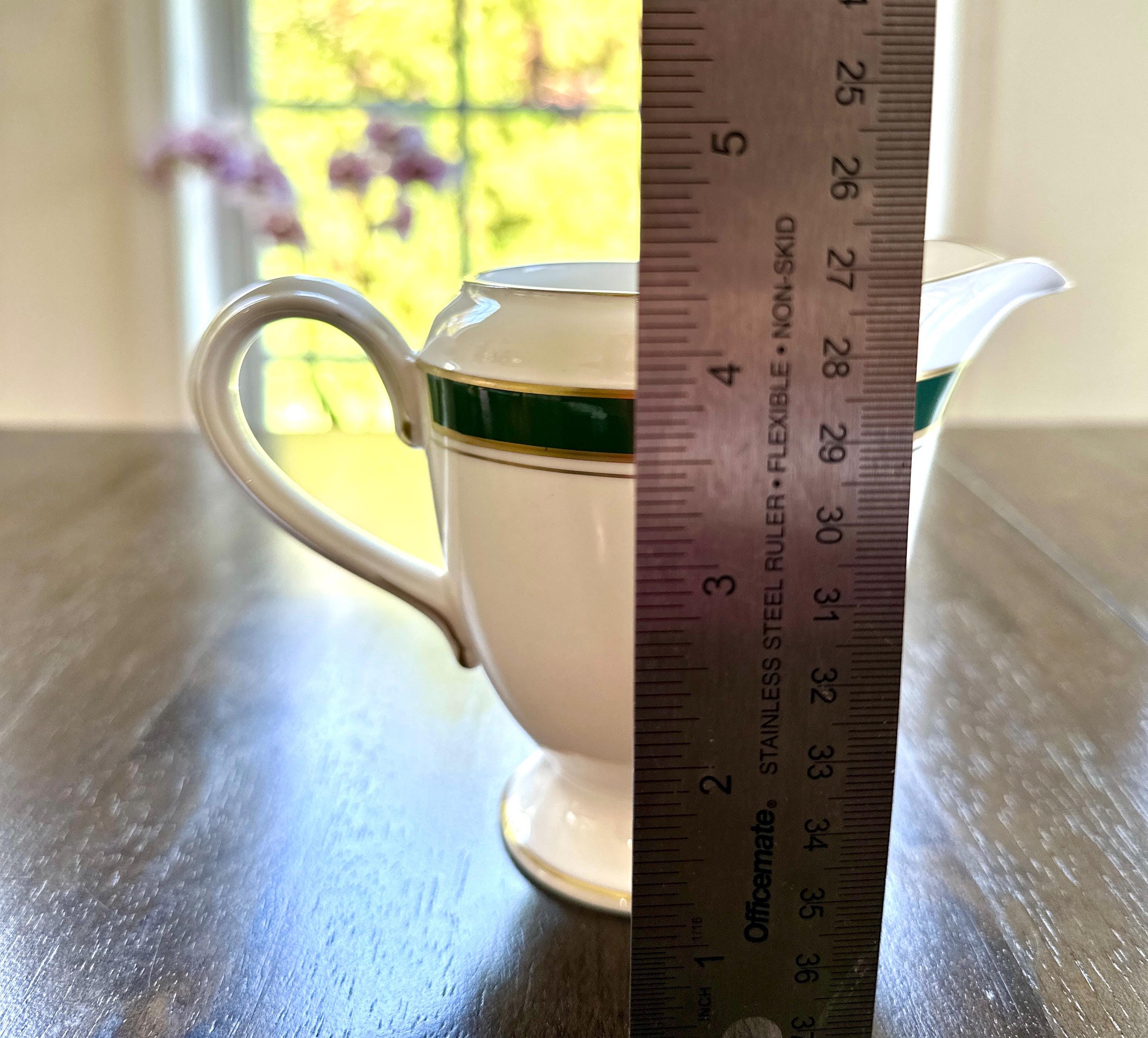 Royal Worcester Howard Leather Green Creamer