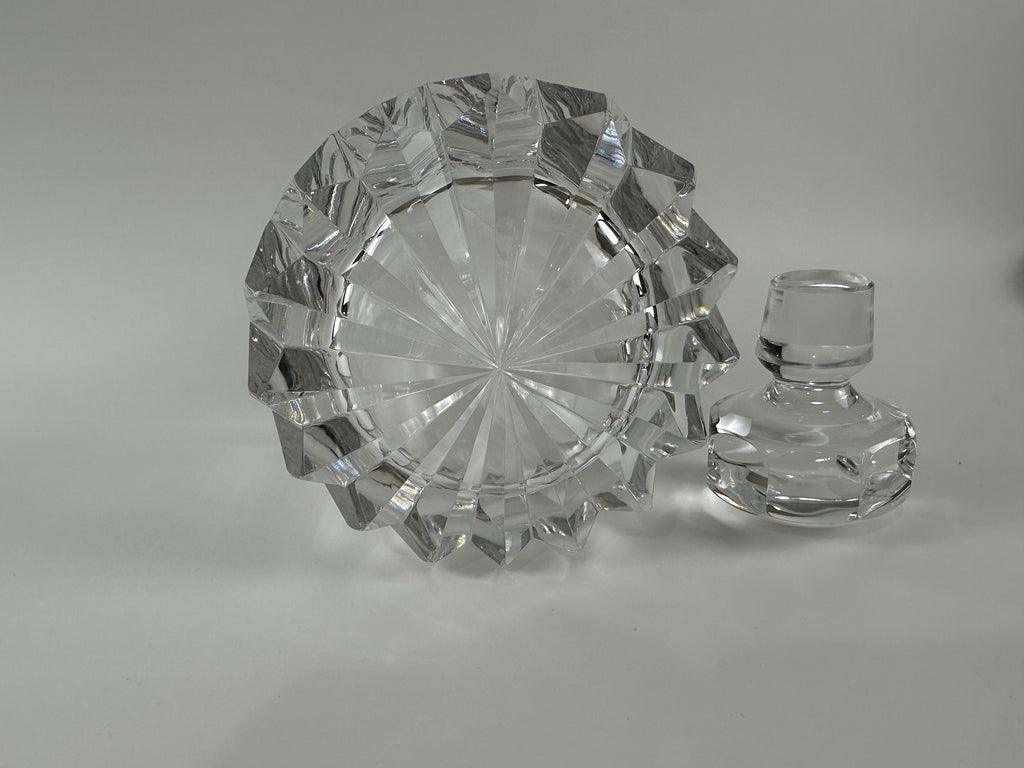 Kosta Boda Cut Crystal Decanter