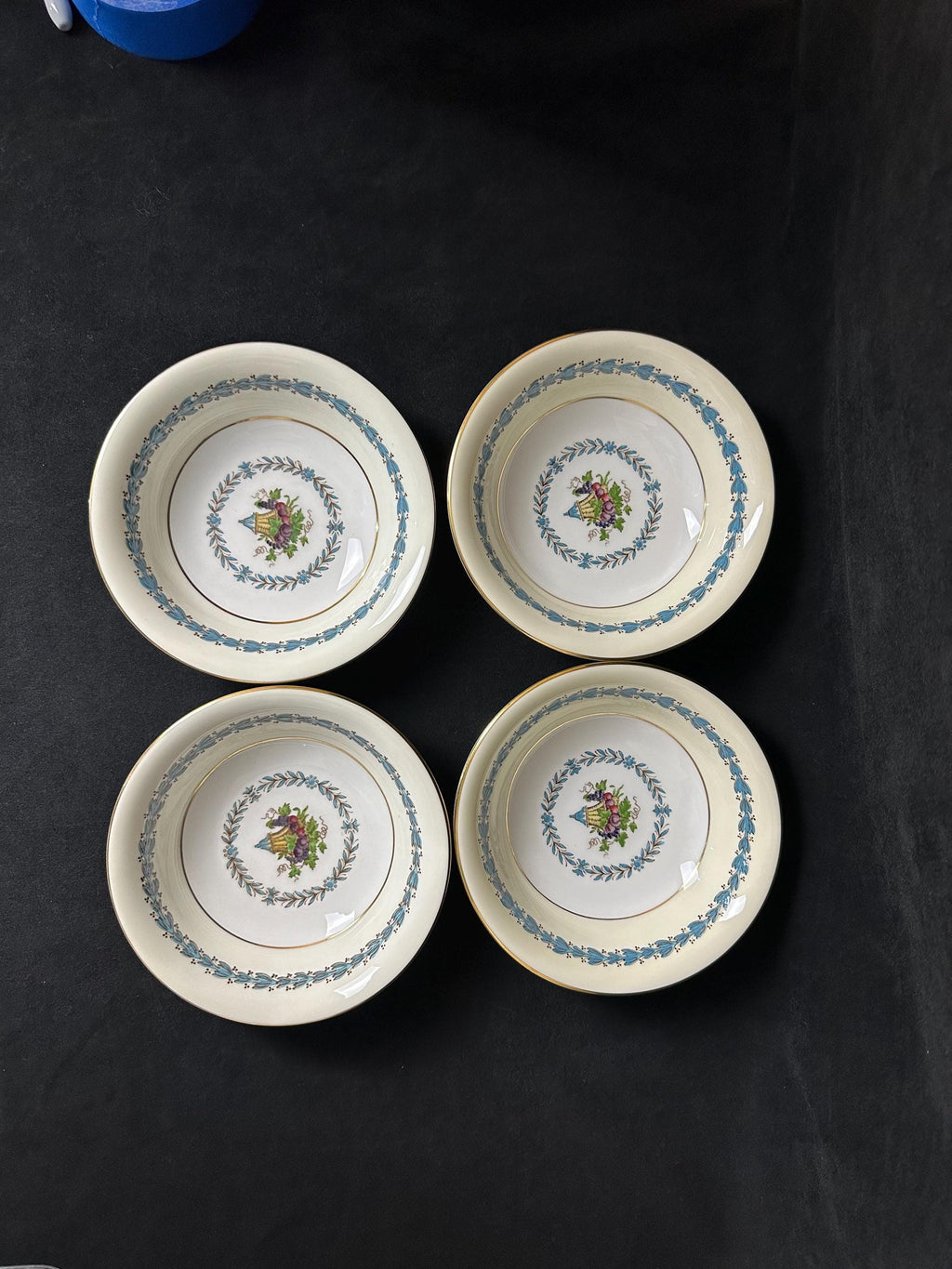 4 Wedgwood Appledore Cereal Bowls
