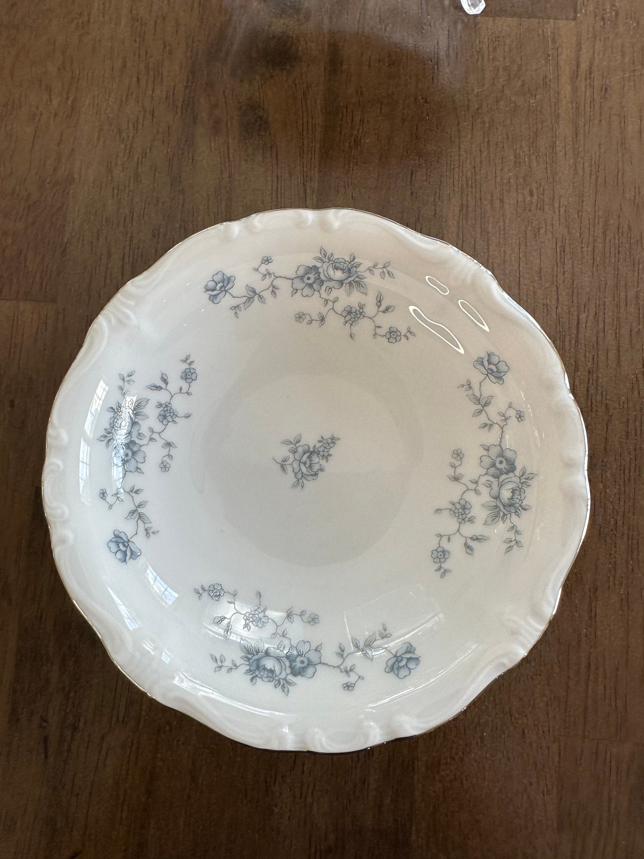 4 Johann Haviland Blue Garland Fruit Bowls
