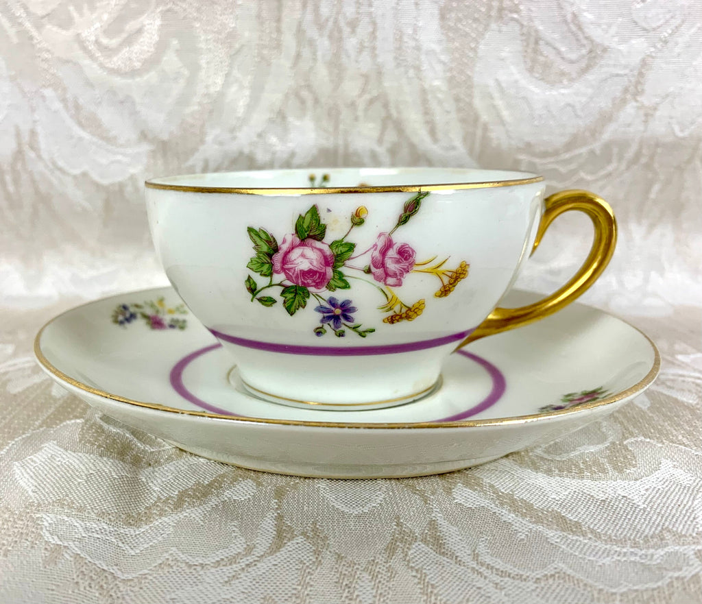Elite Works Limoges Antique Teacup