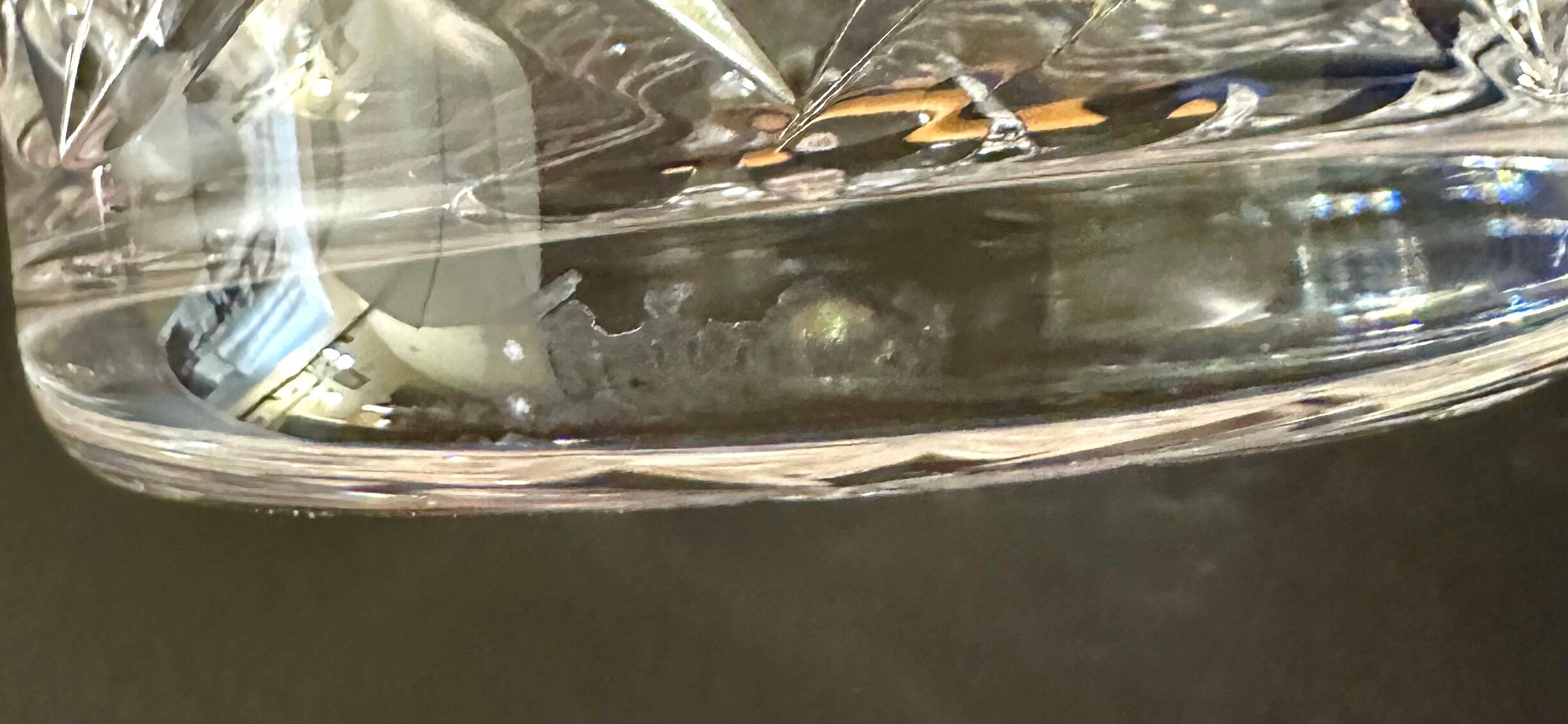 Waterford Crystal Lidded Jam/Jellie Jar in “Araglin” Pattern