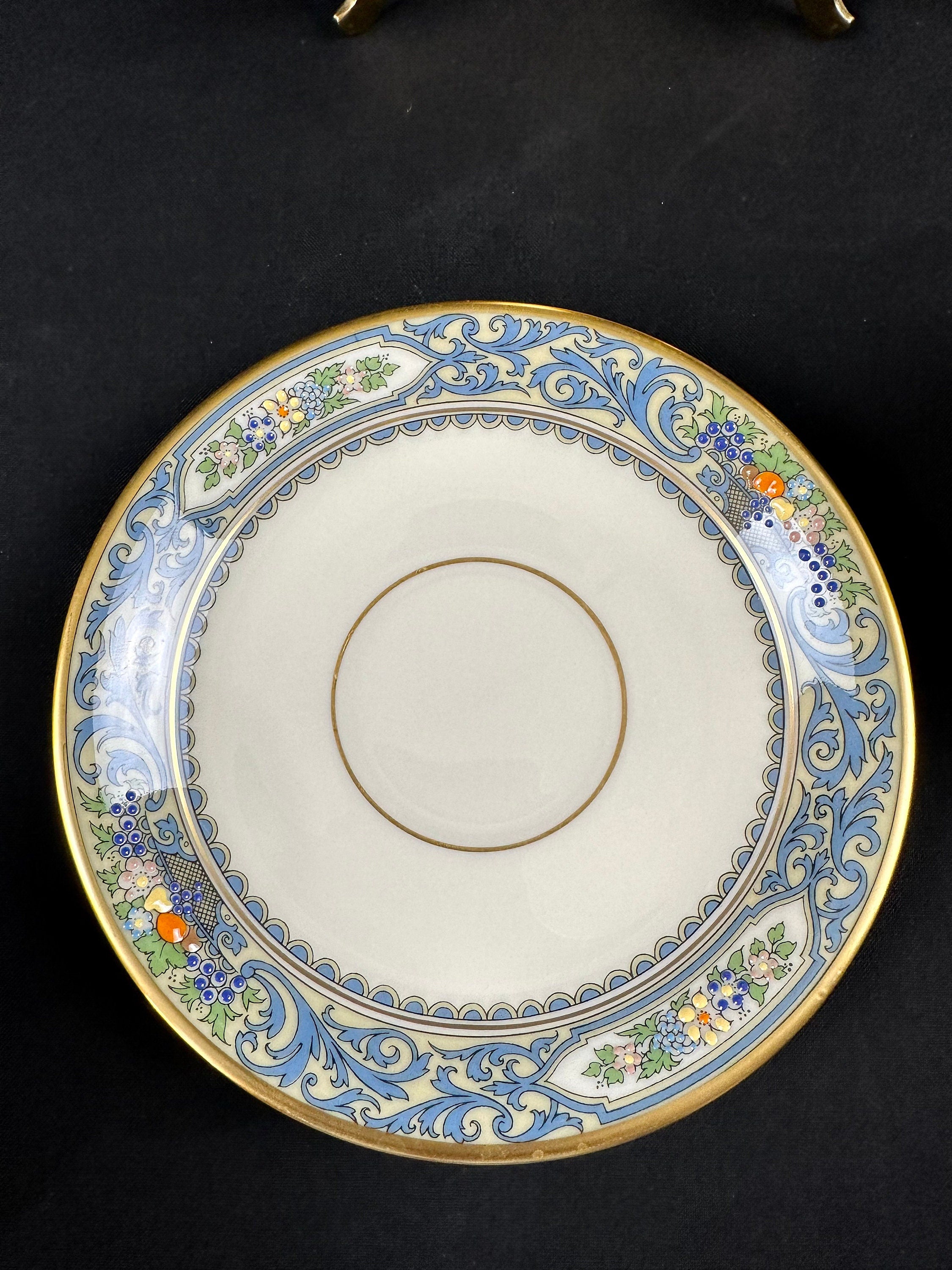 2 Lenox Autumn Teacups and Saucers Newer