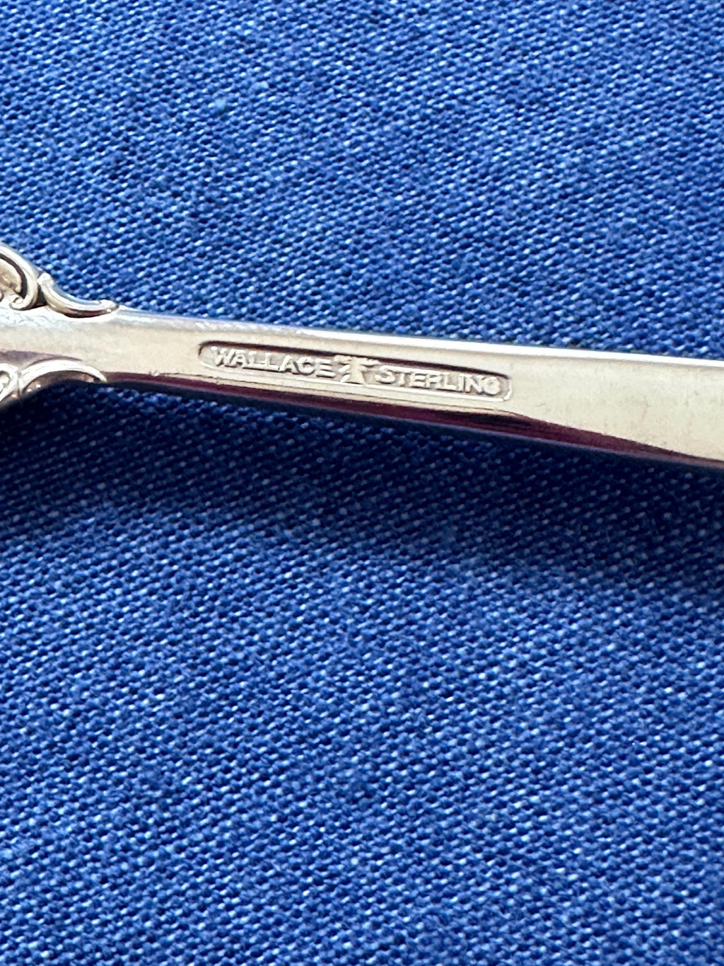 Wallace Grande Baroque Butter Paddle Knife Sterling Silver