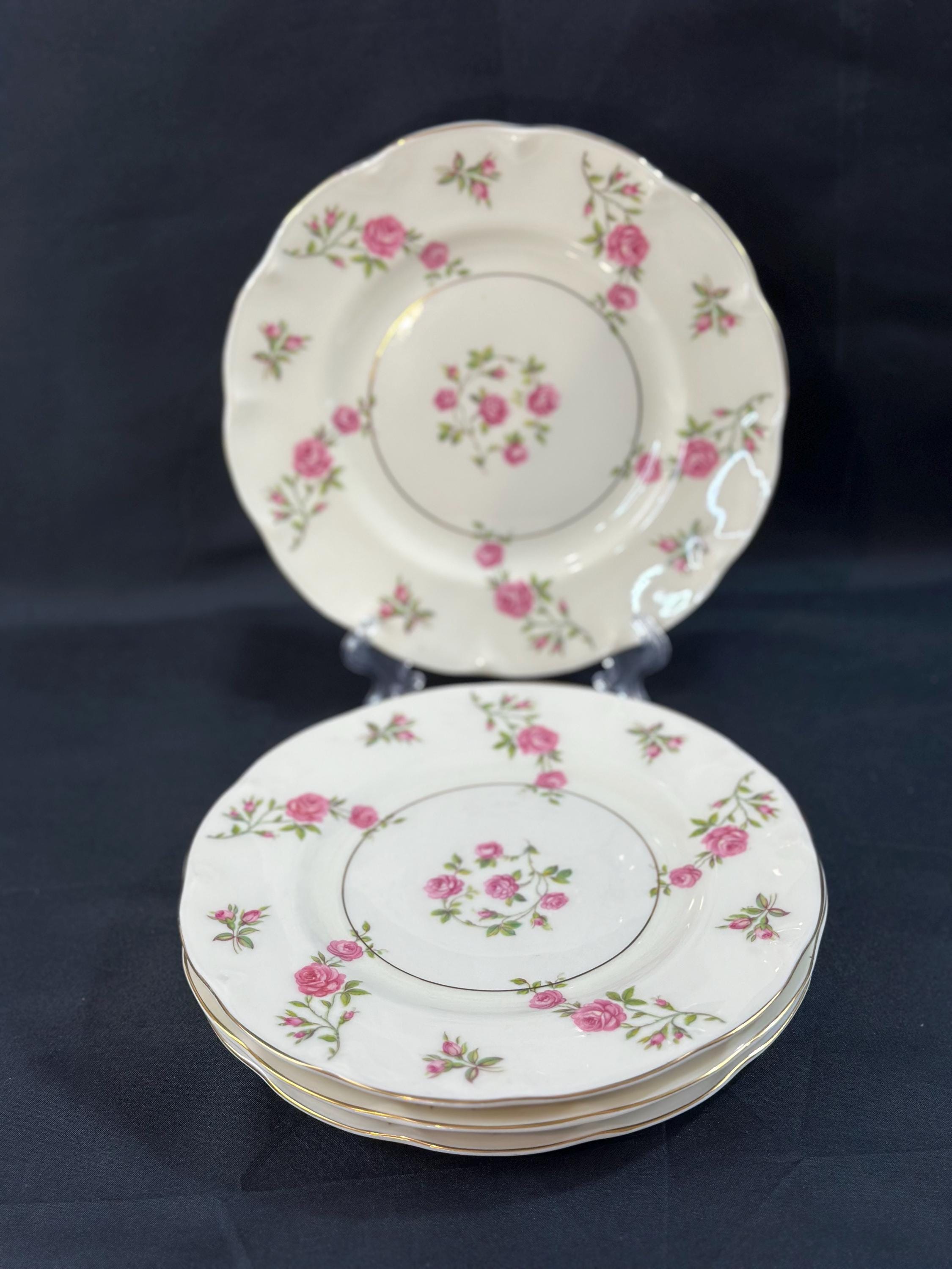 4 Haviland Delaware Salad Plates