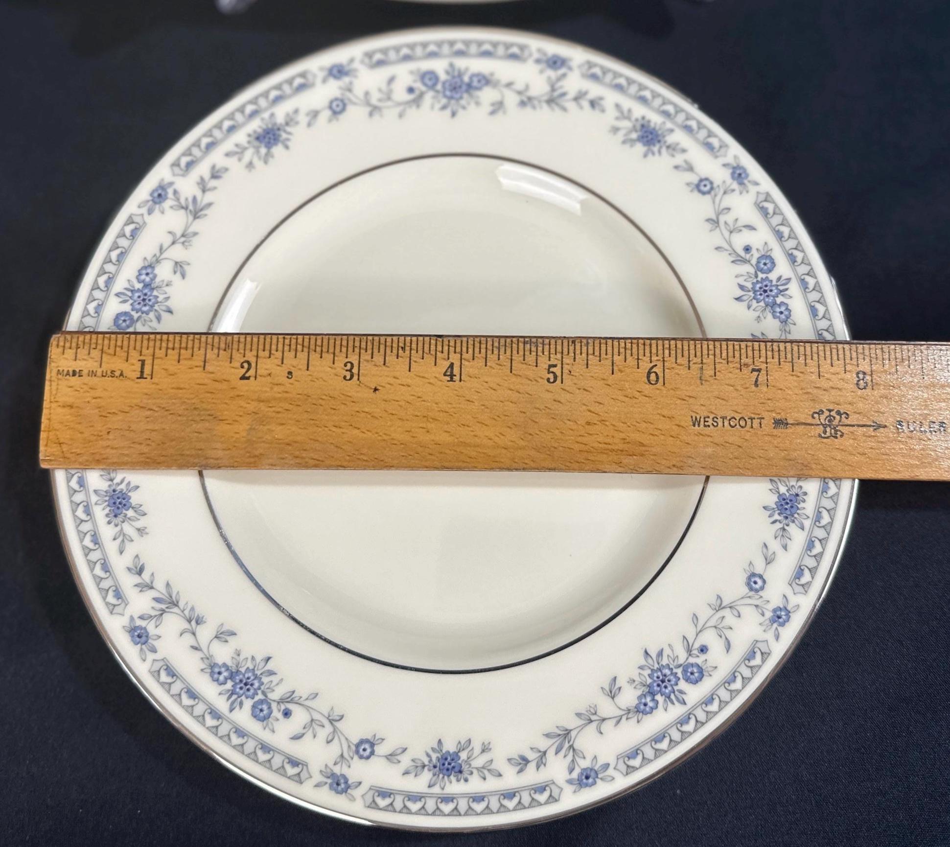 4 Minton Bellemeade Salad Plates