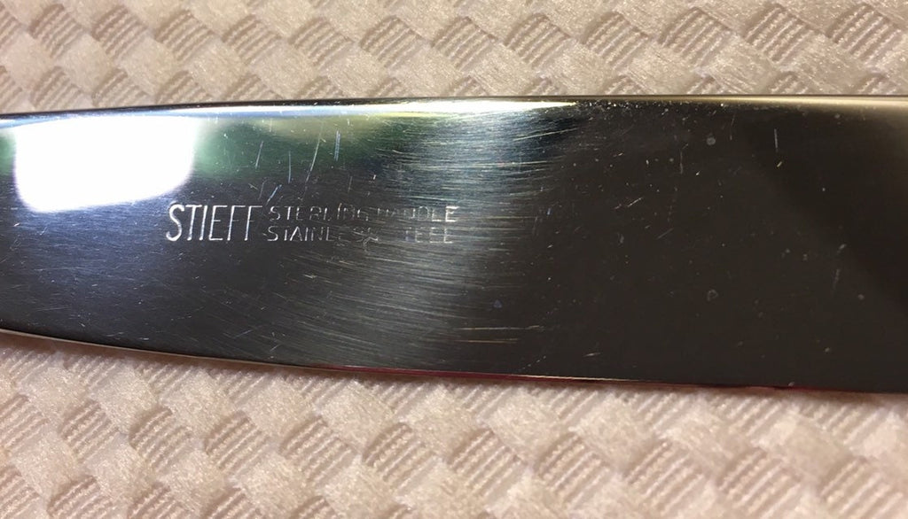 Stieff Lady Clare Sterling Place Knives